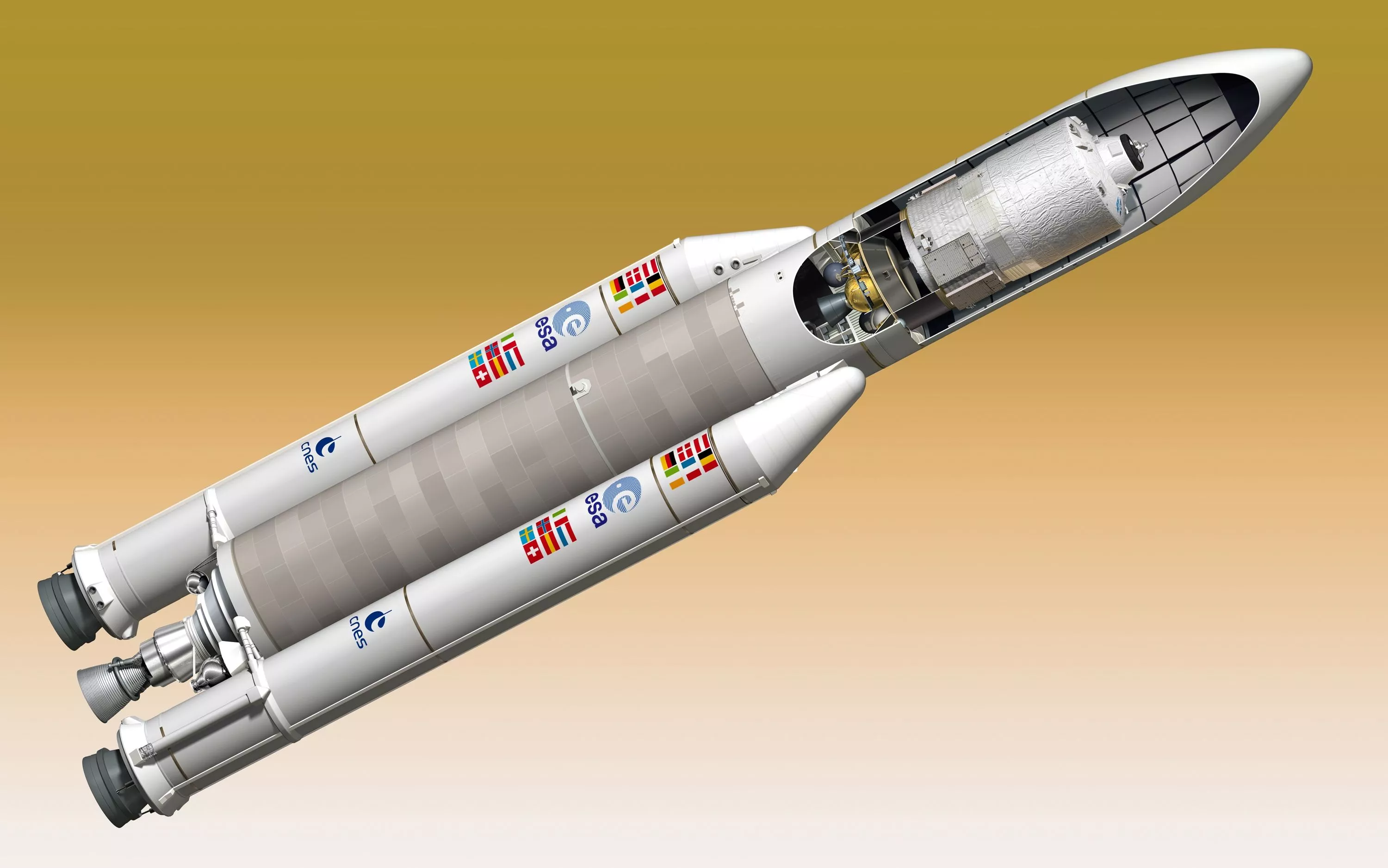 Download Vehicle Ariane 5 HD Wallpaper