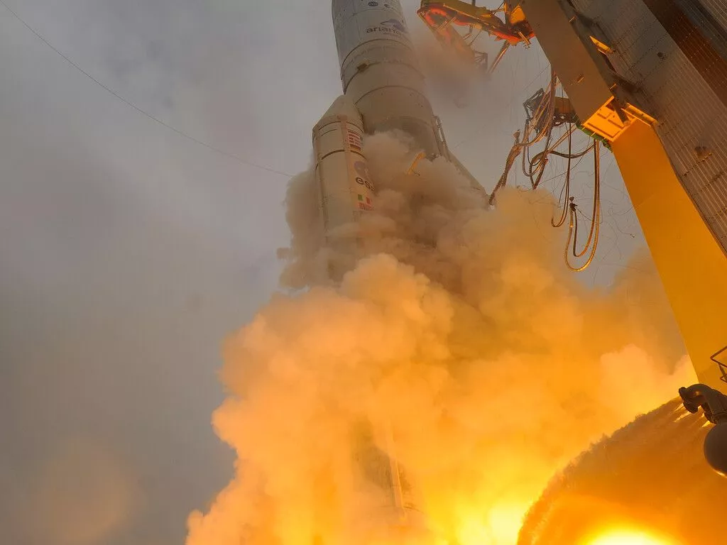 Webb Liftoff On Ariane 5