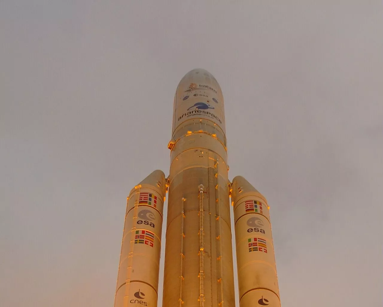 Webb Liftoff On Ariane 5