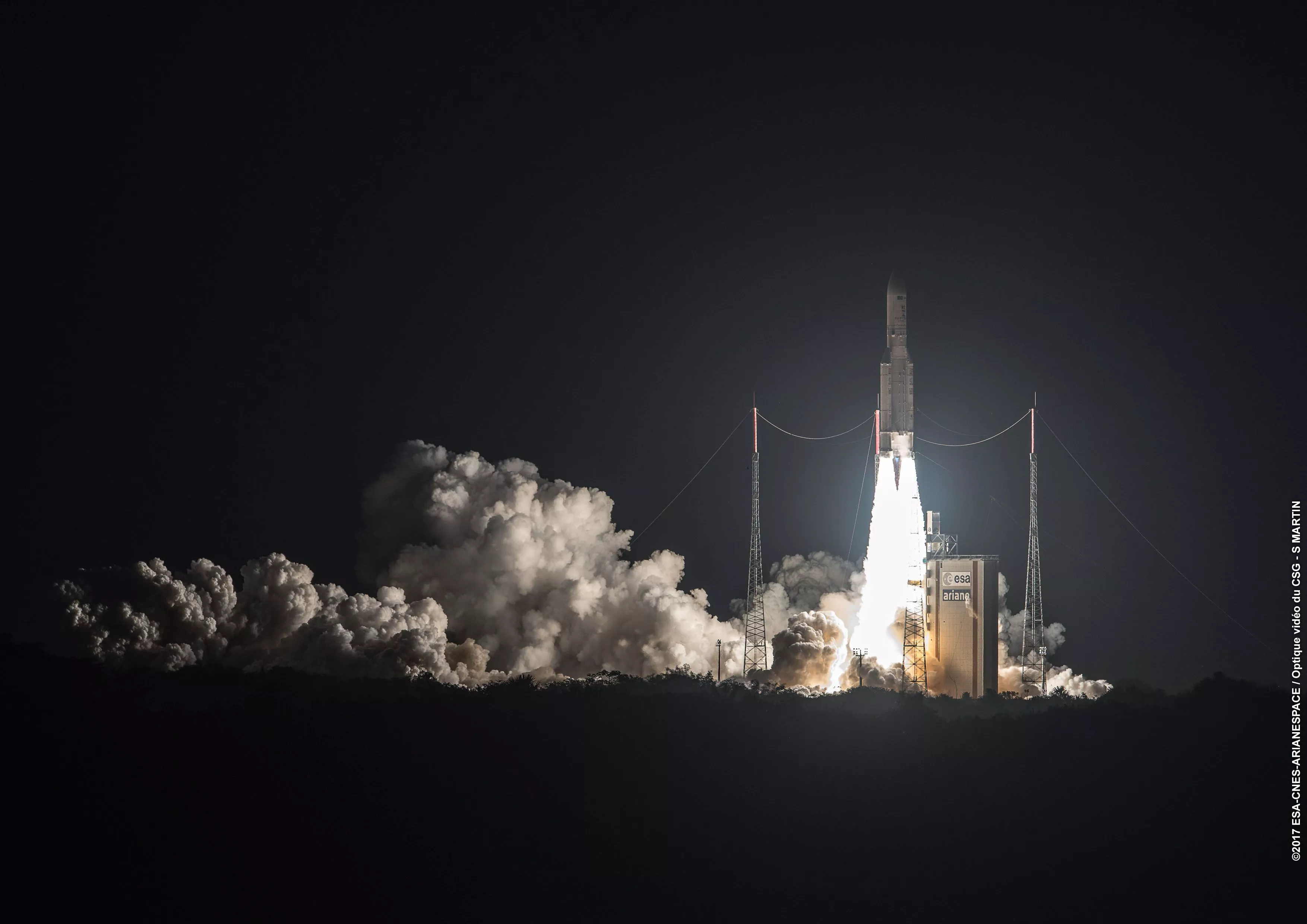 Launches resume in French Guiana