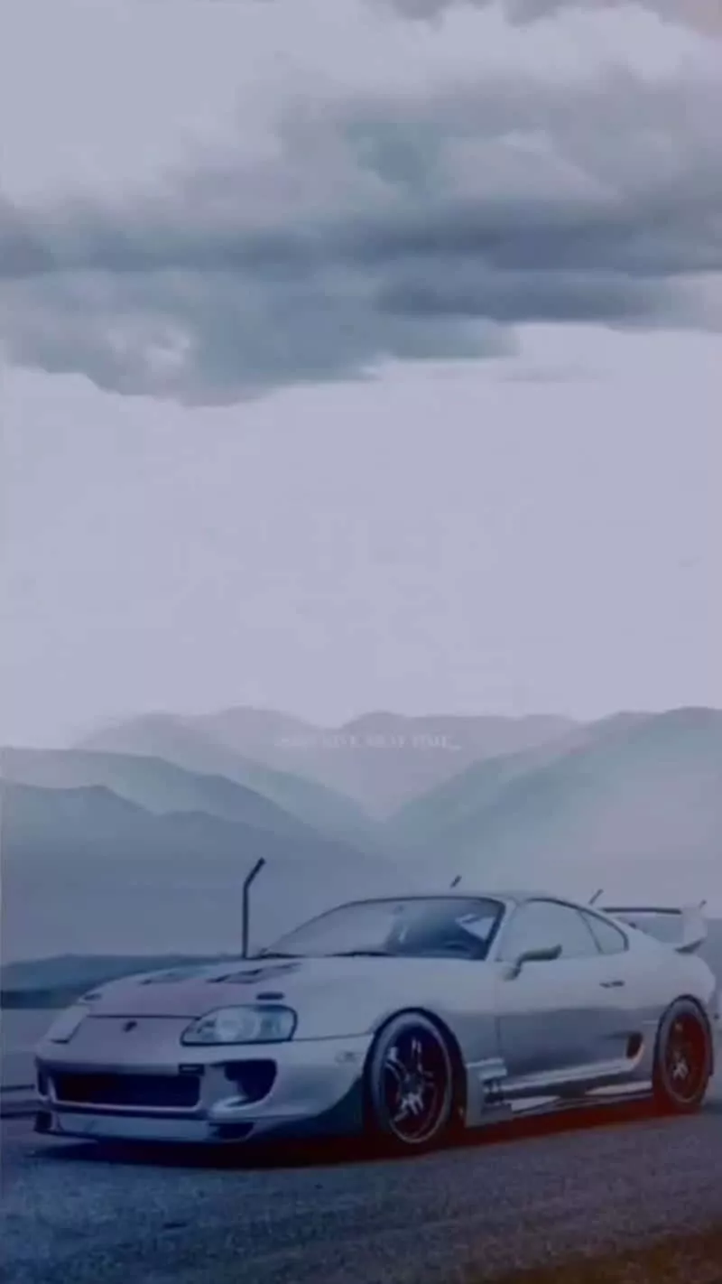 classic JDM Toyota Supra Wallpaper