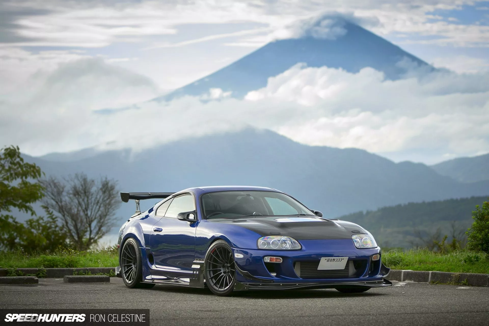 Wallpaper tuning, mountain, Japan