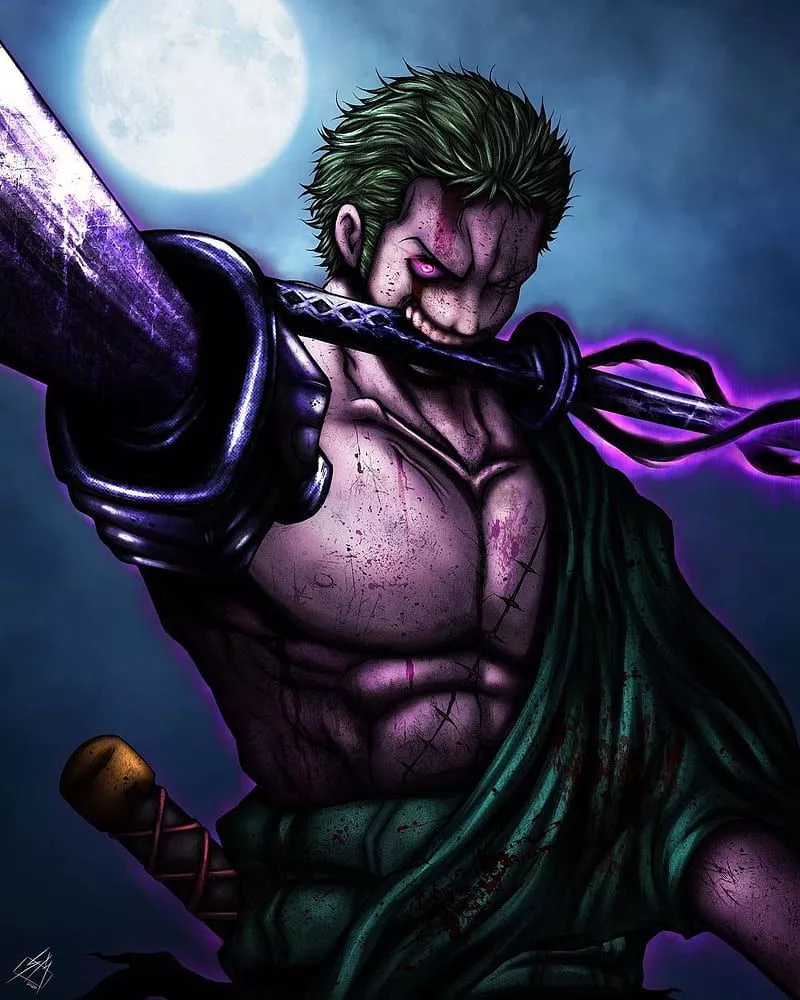 roronoa zoro, samurai, sword, swordsman