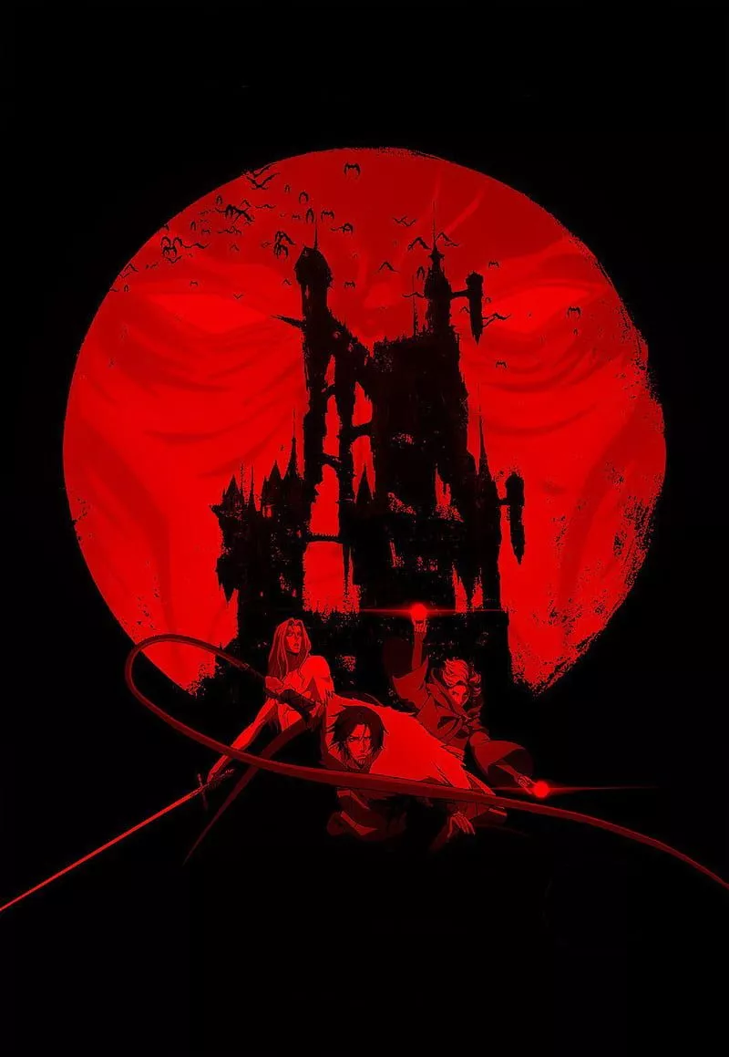 Castlevania Netflix2, red, king