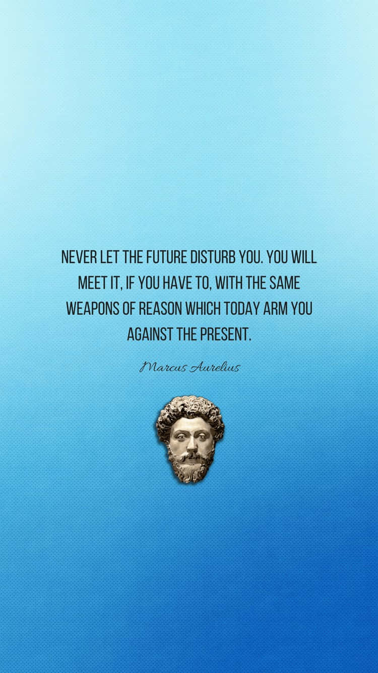 Marcus Aurelius Quote Wisdom Wallpaper