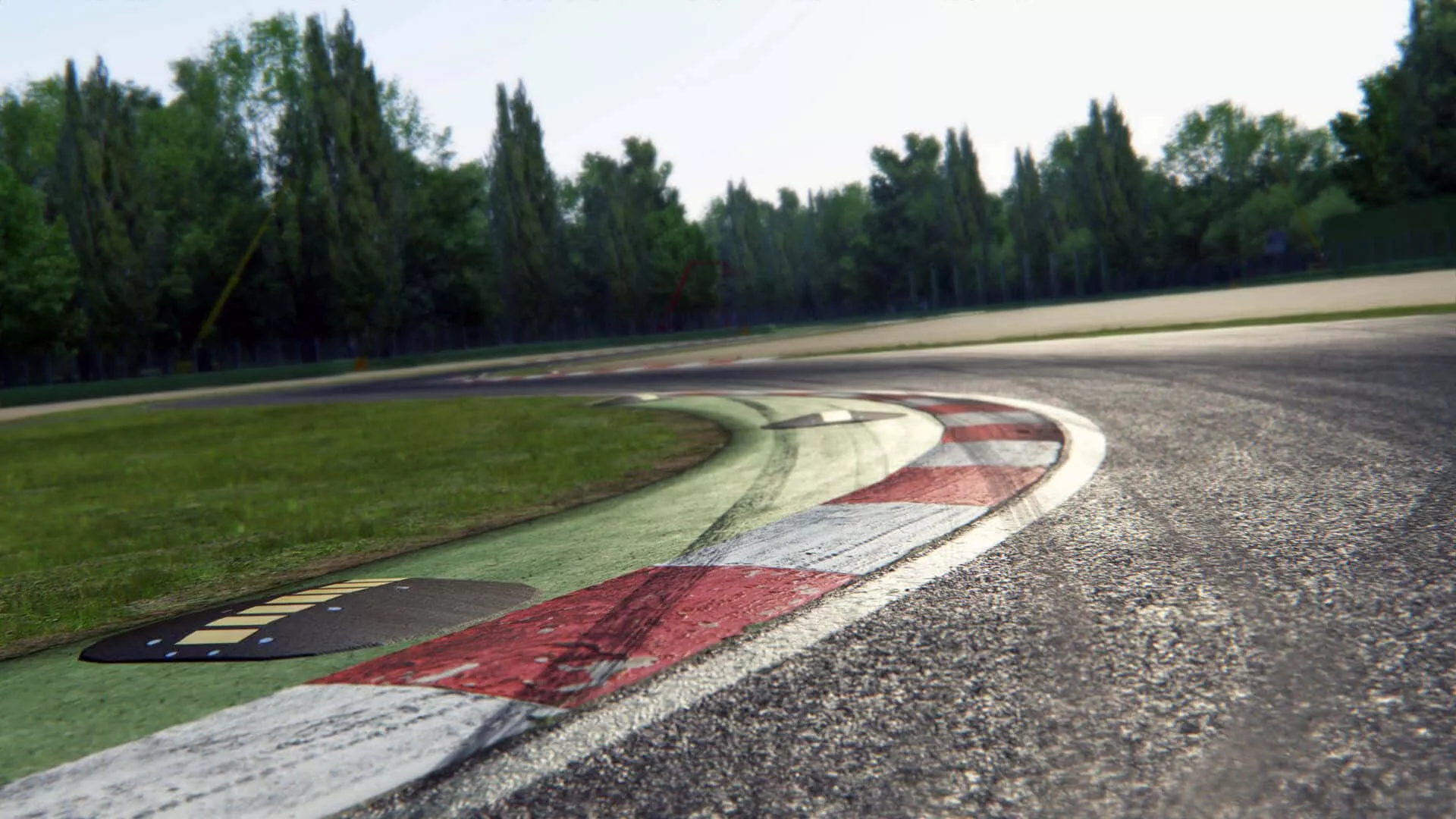 Download A Race Track With A Red Line