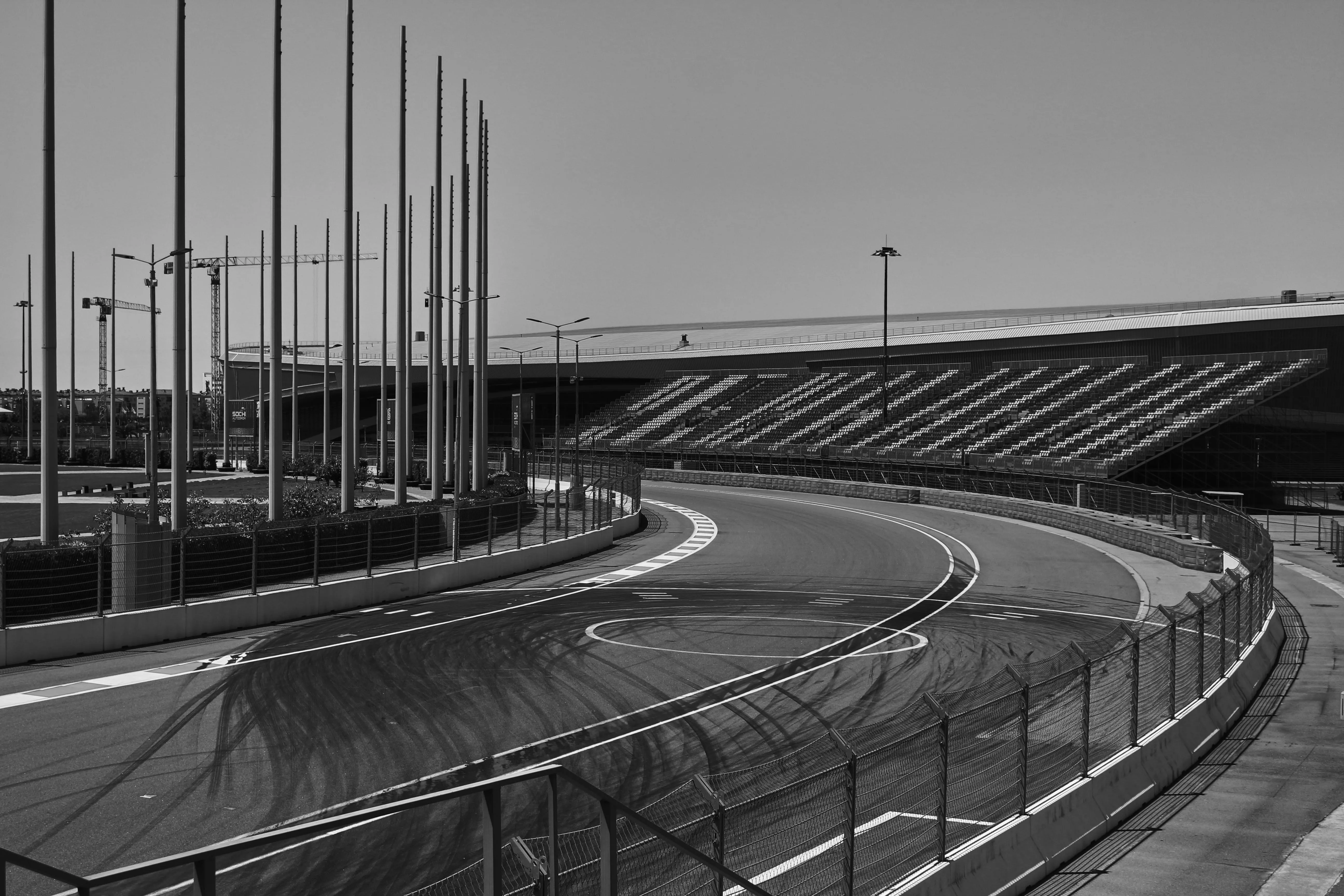 An Empty Race Track · Free