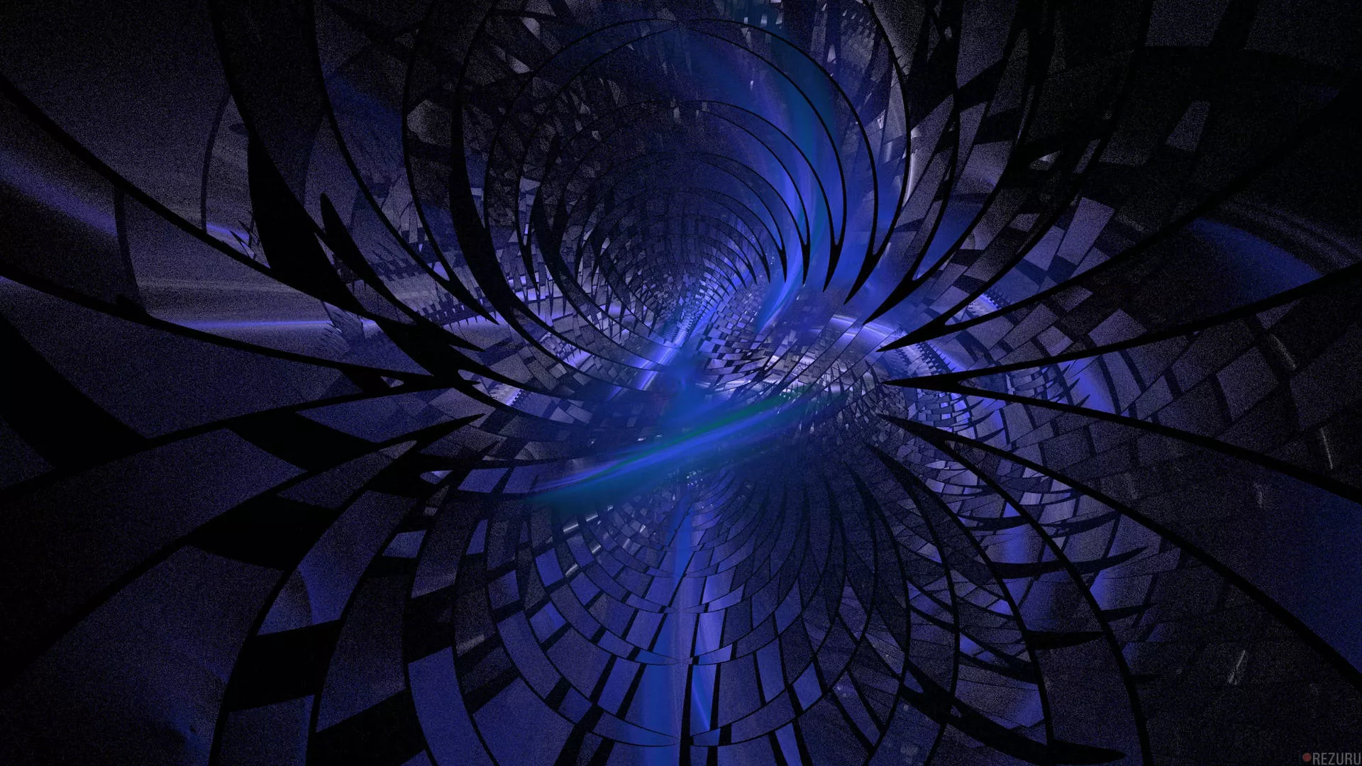 Download Windows 11 4k Abstract Blue Wallpaper