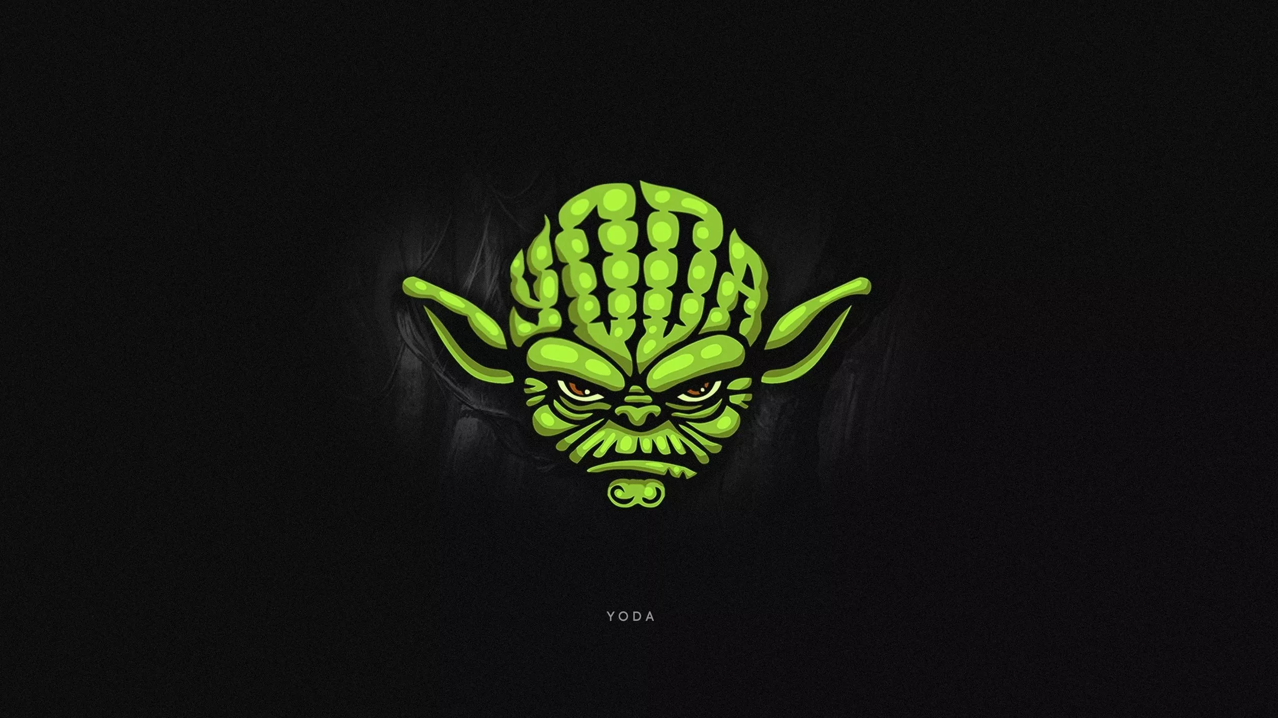 Yoda Star Wars HD Minimal Art Wallpaper