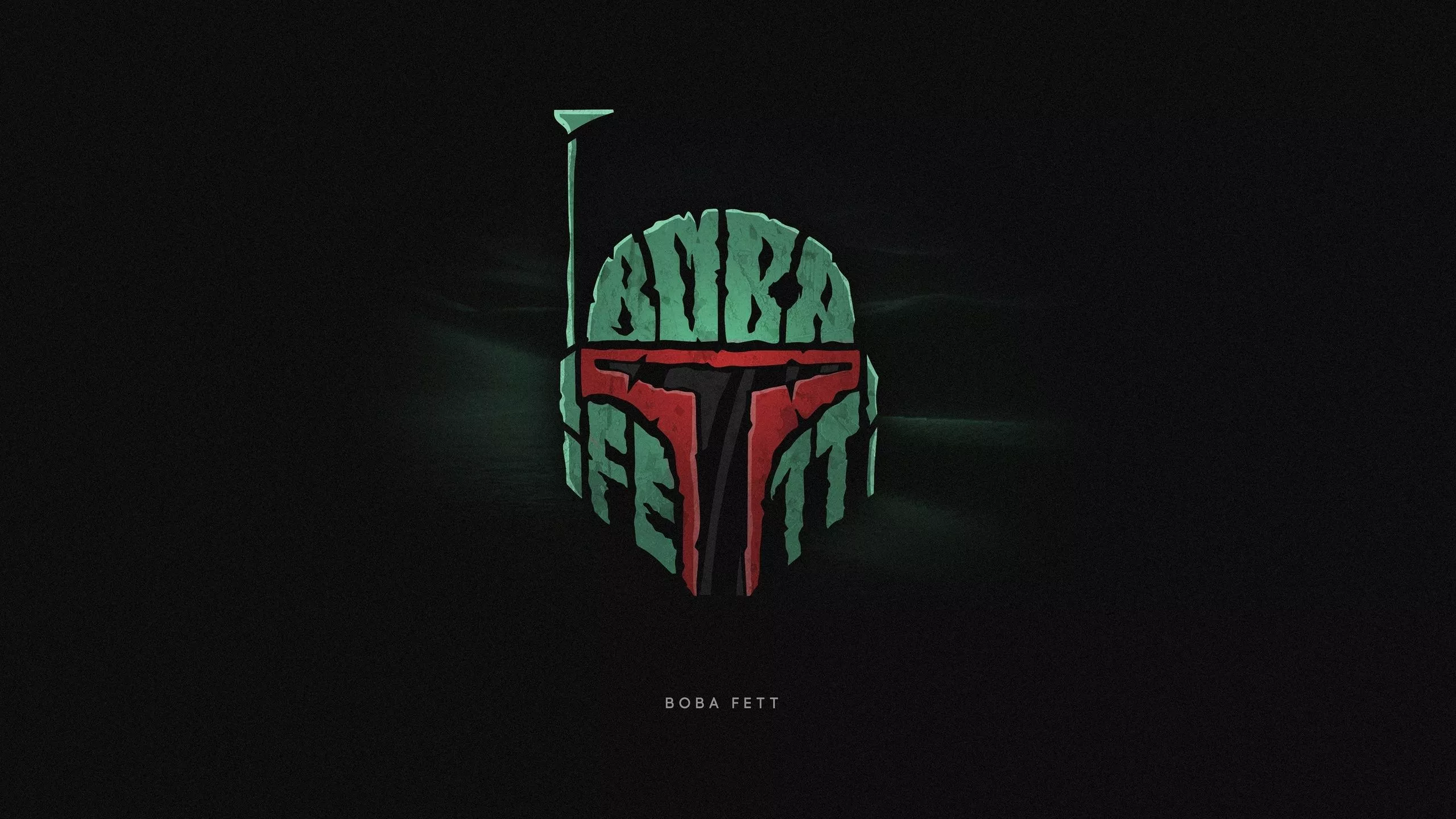 Boba Fett HD Minimal Star Wars Art
