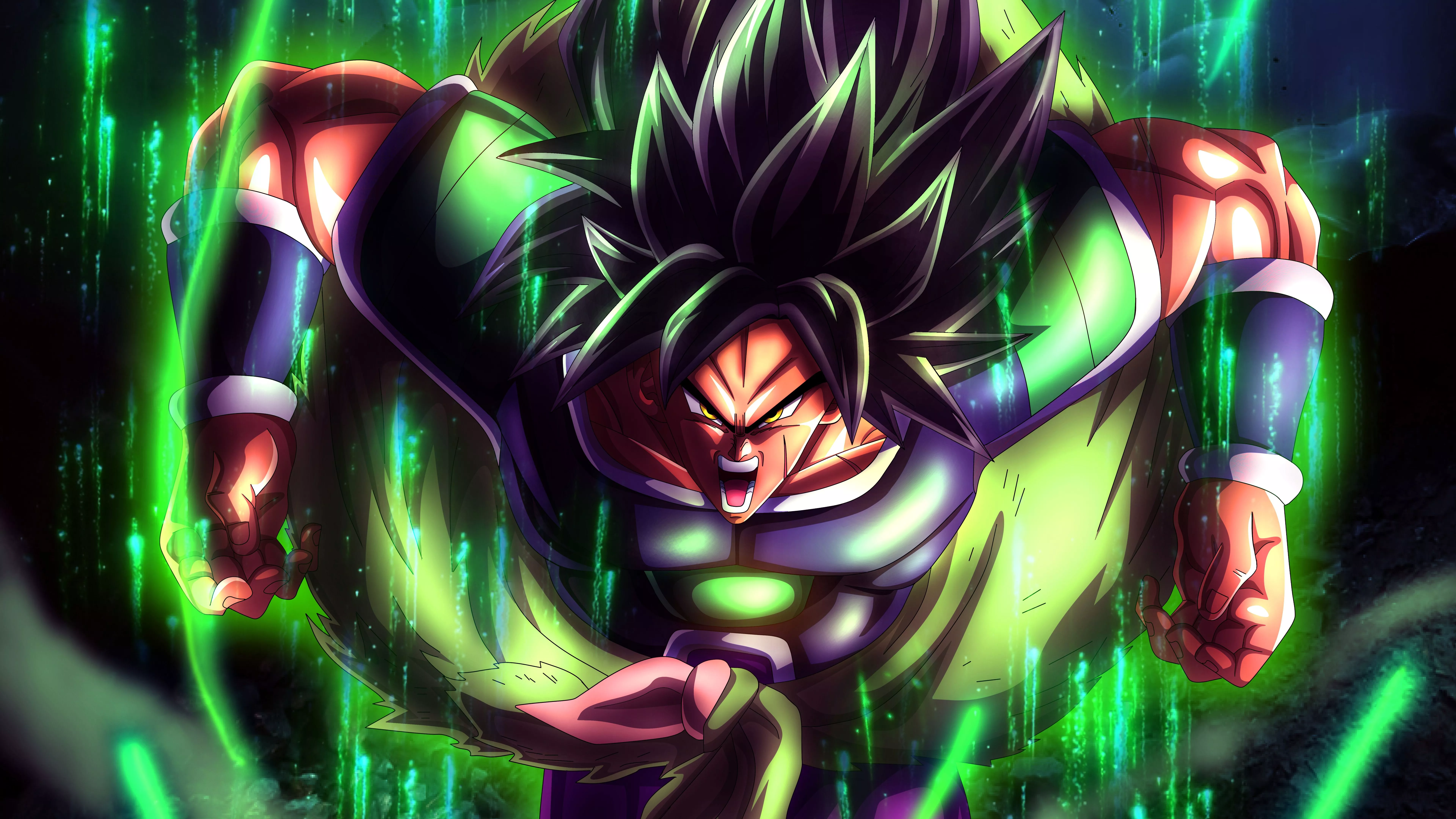 Broly Dragon Ball Super: Broly 8K