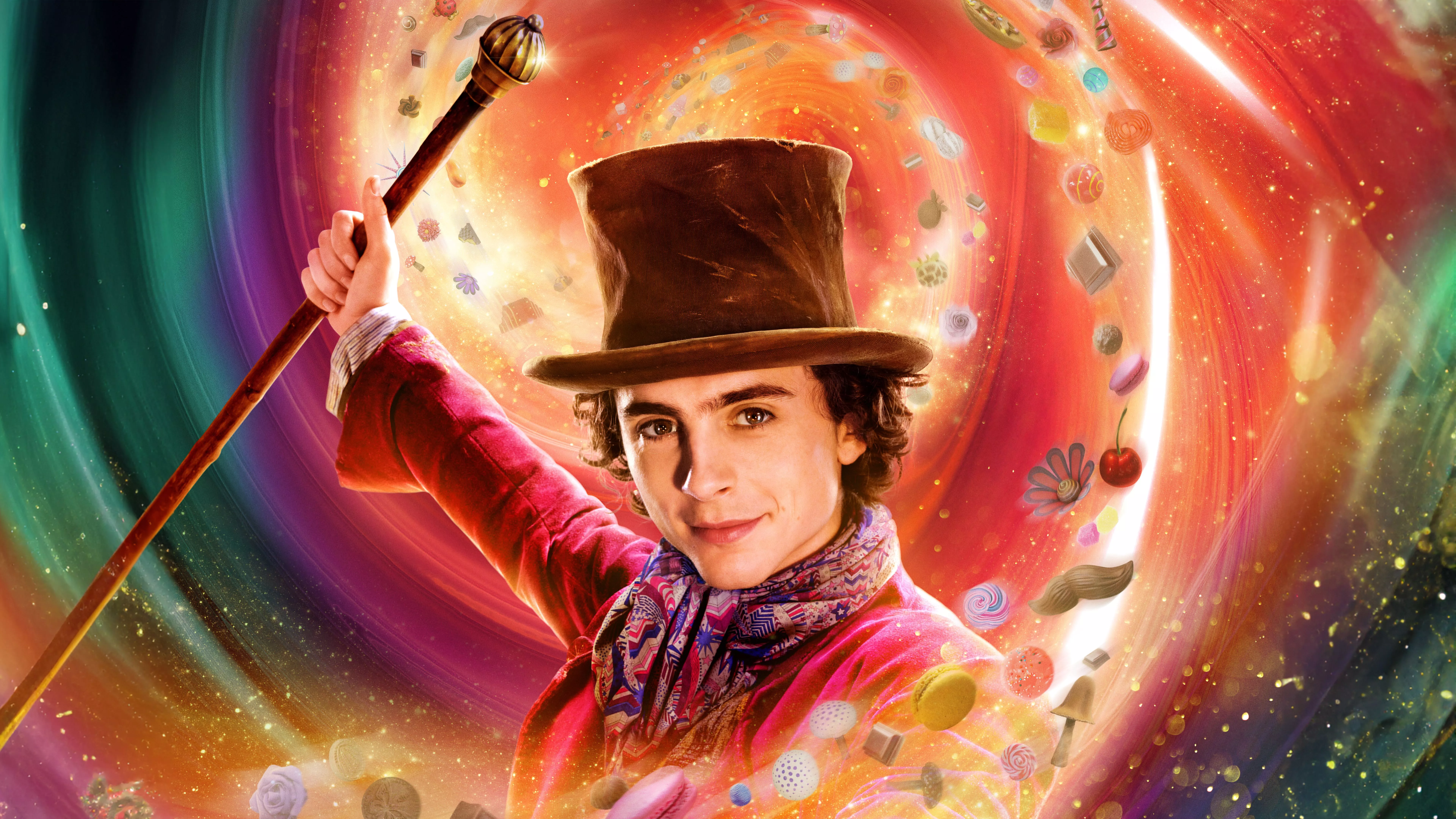 Timothée Chalamet Wallpaper 4K, Wonka