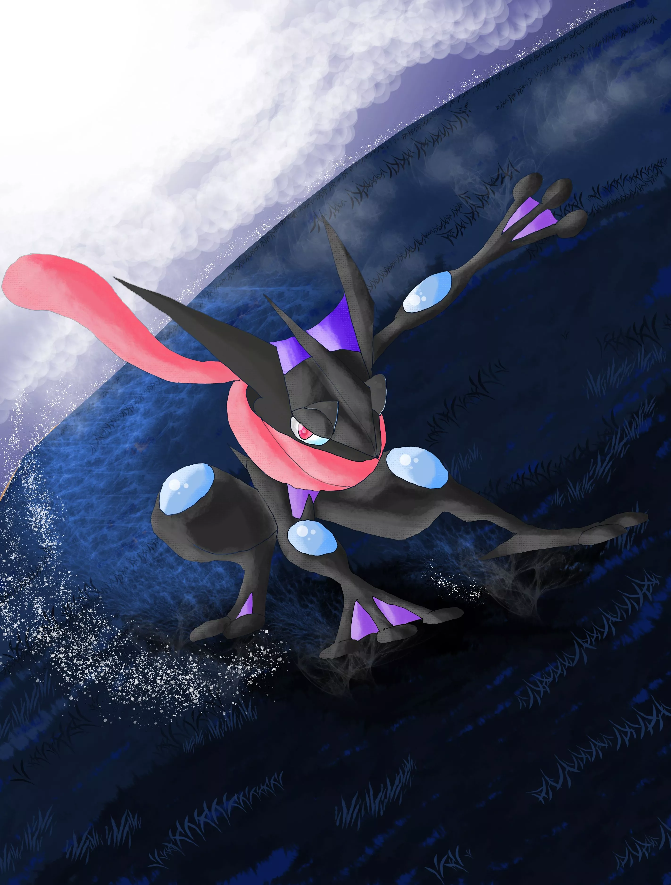 Speedy Greninja. Star Tower Heaven Bound