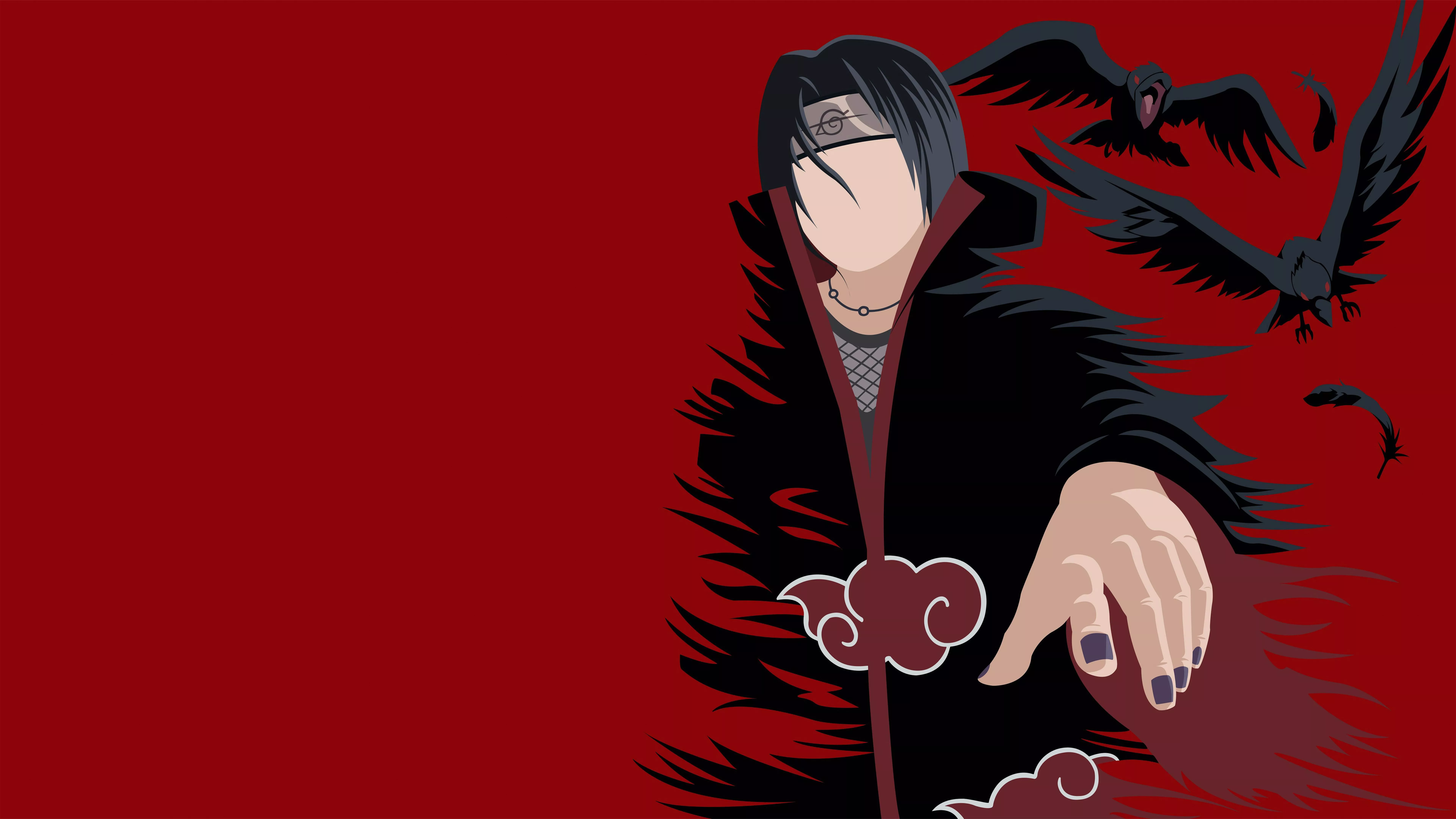 Itachi Minimal Wallpaper