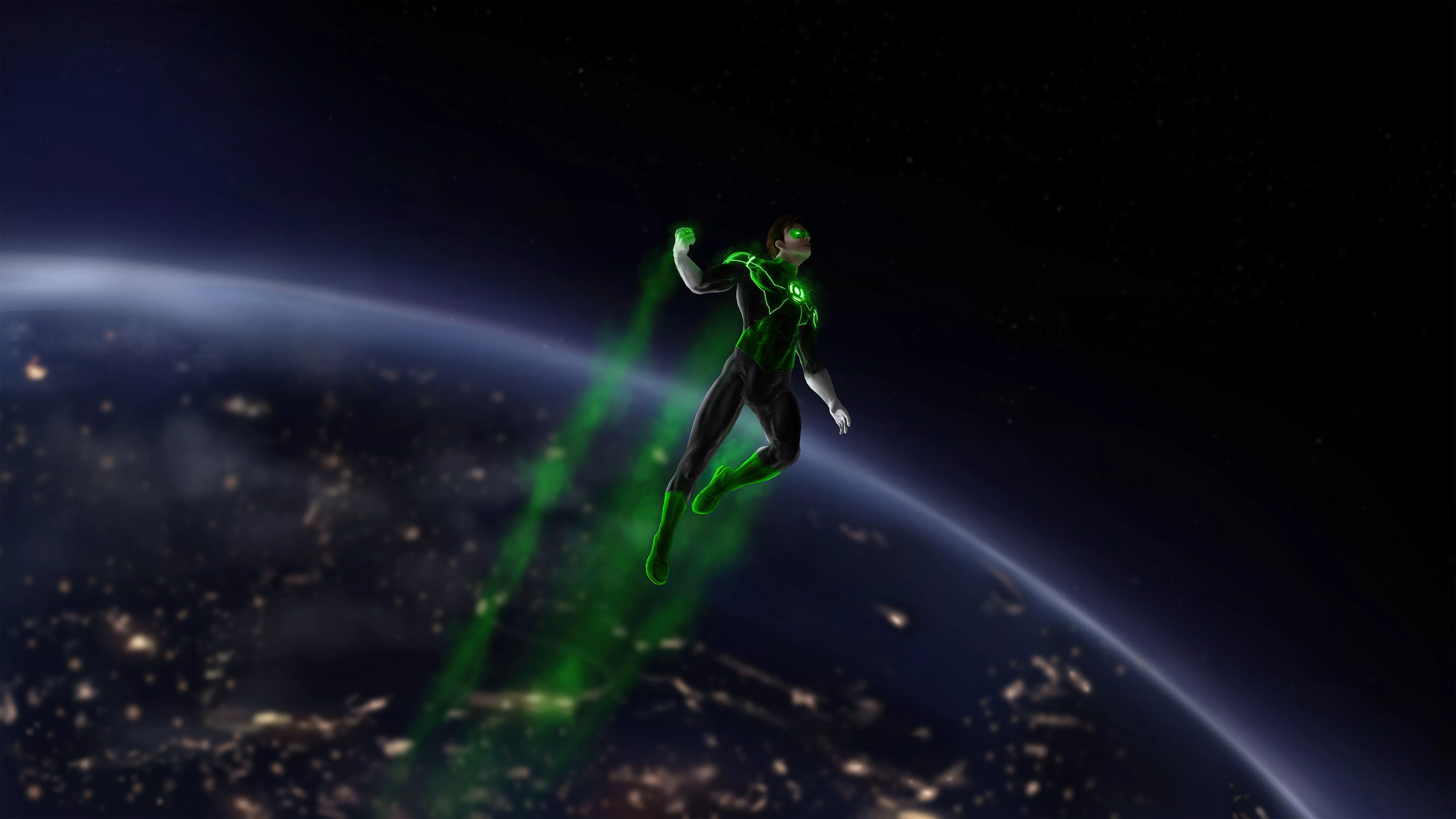 Green Lantern 4k DC Comic Wallpaper, HD