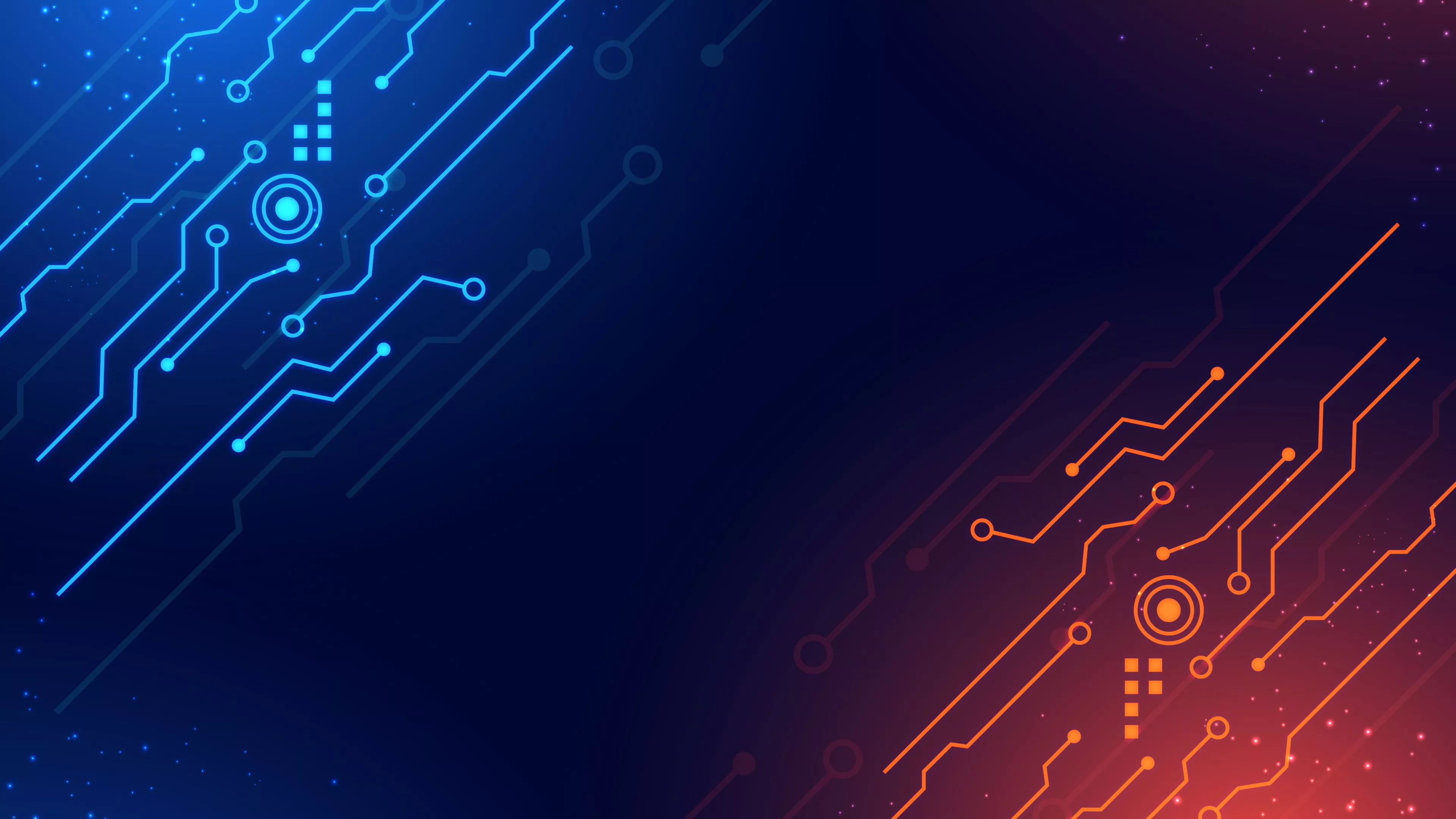 Dual Circuit Board 4K Wallpaper