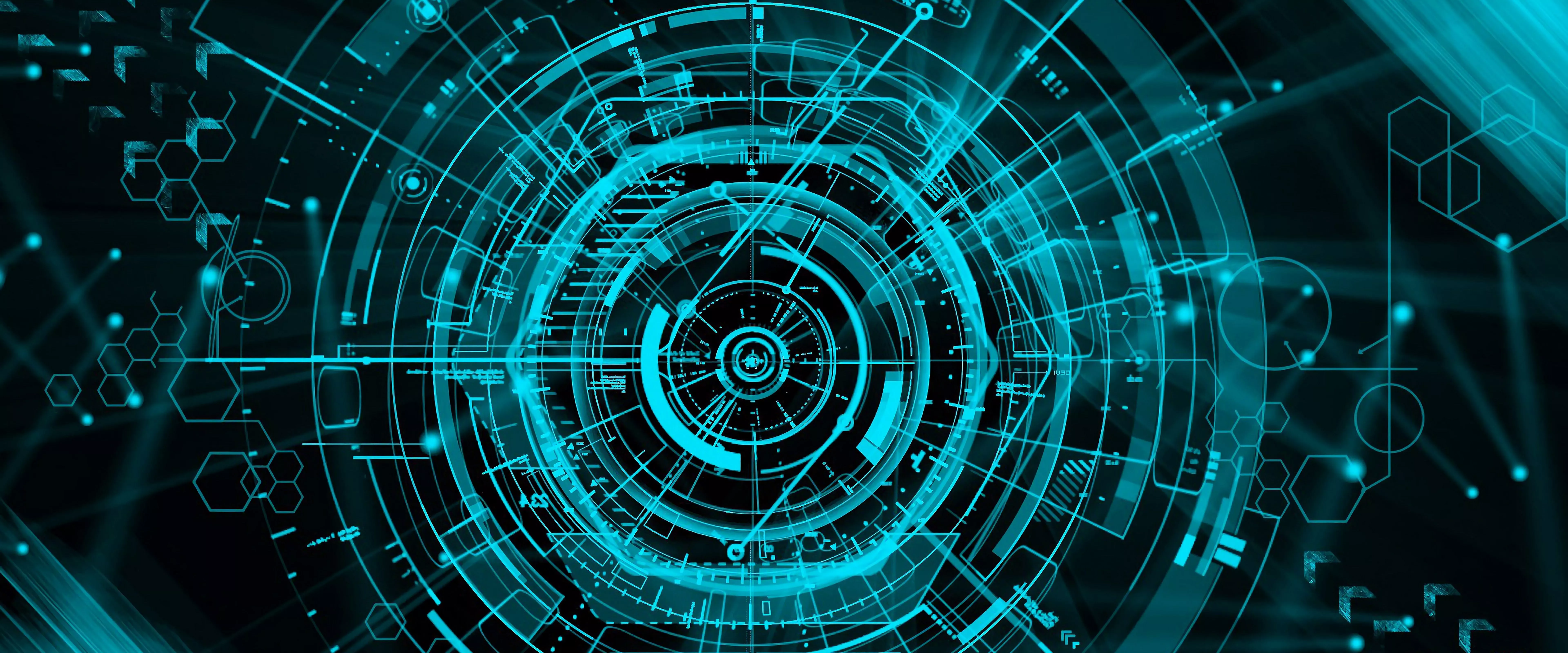 Computer Interface High Tech 4K