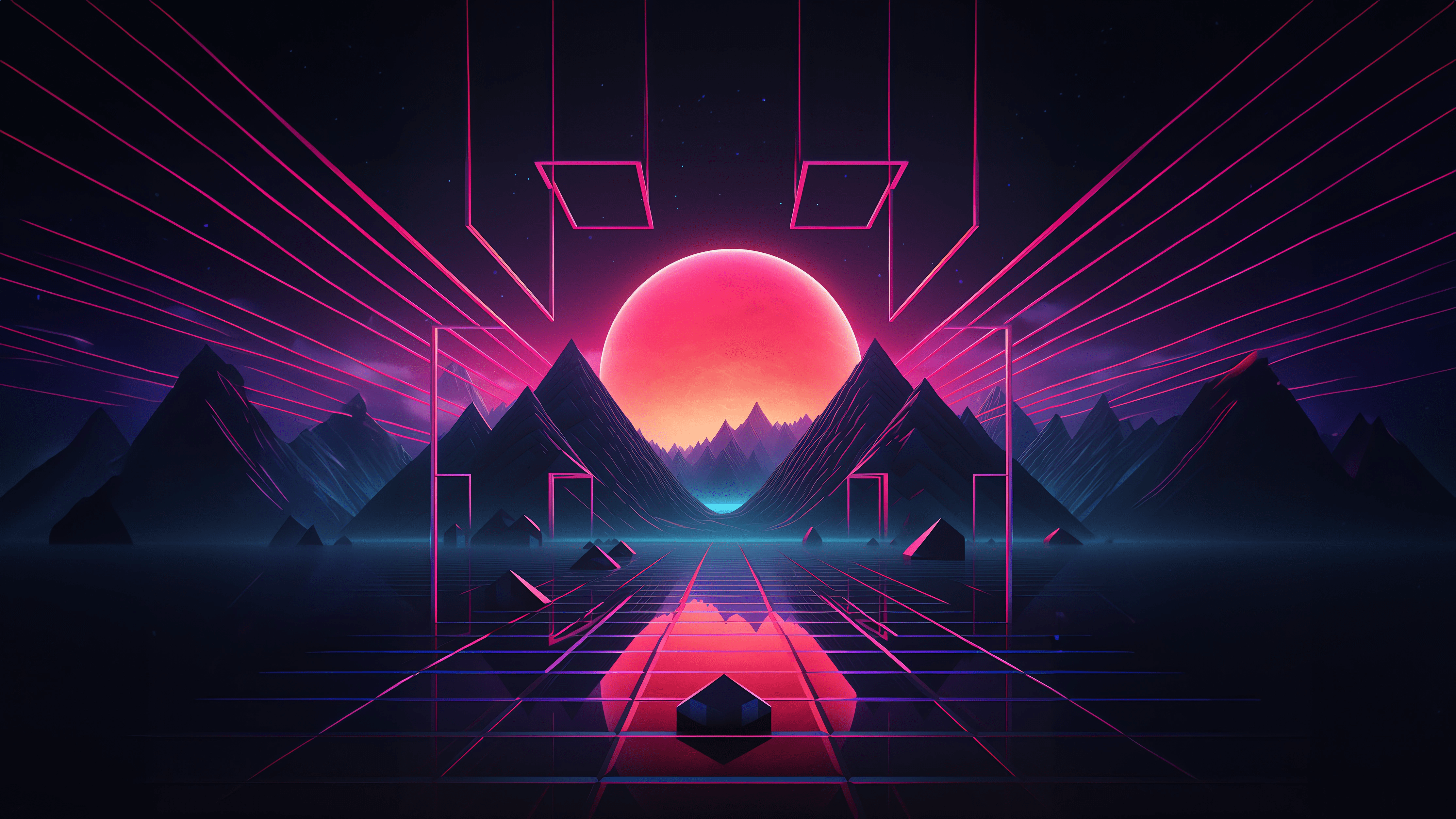 PC Wallpaper 4K Sunset