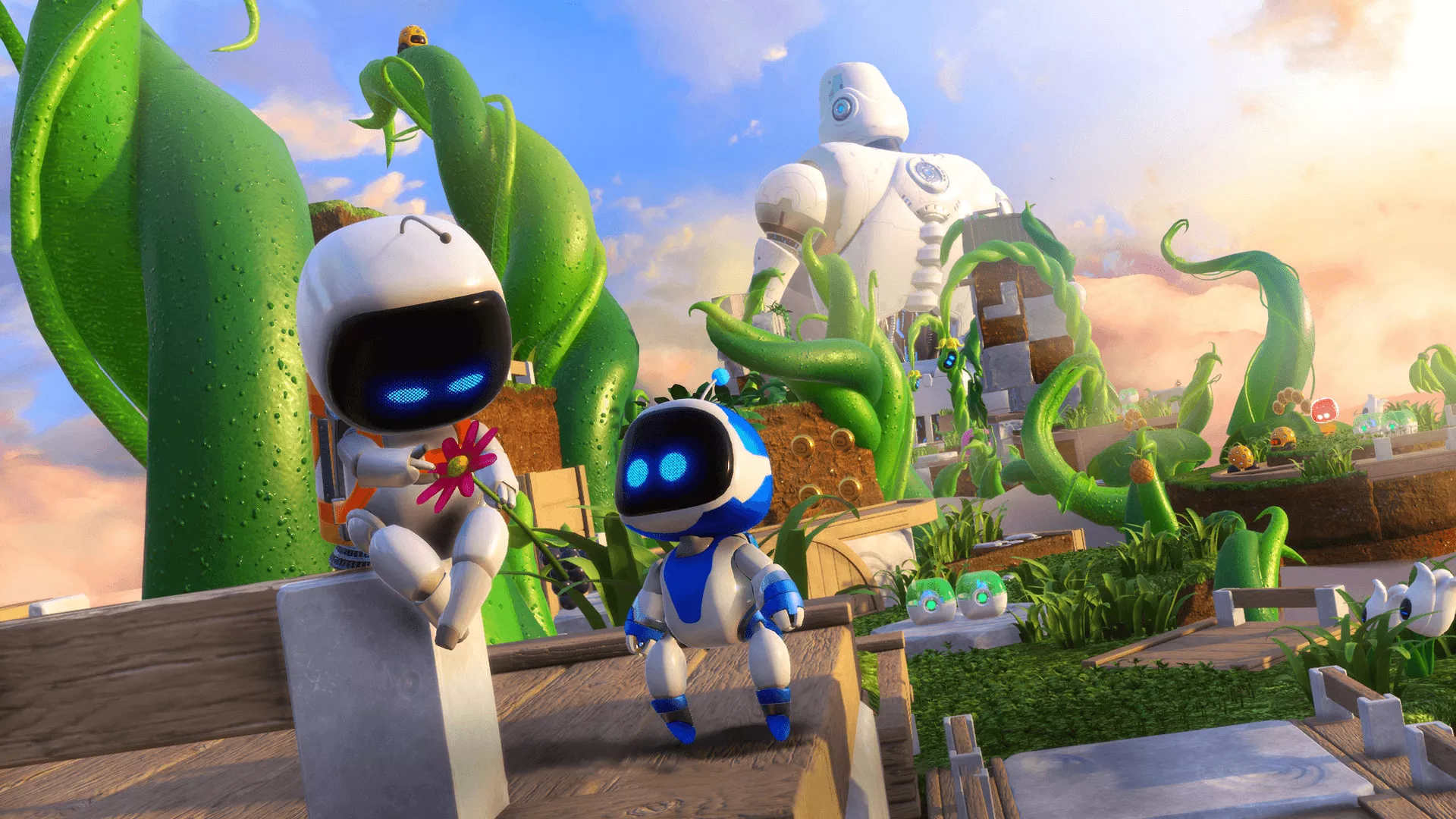 Astro Bot Rescue Mission HD Wallpaper Adventure