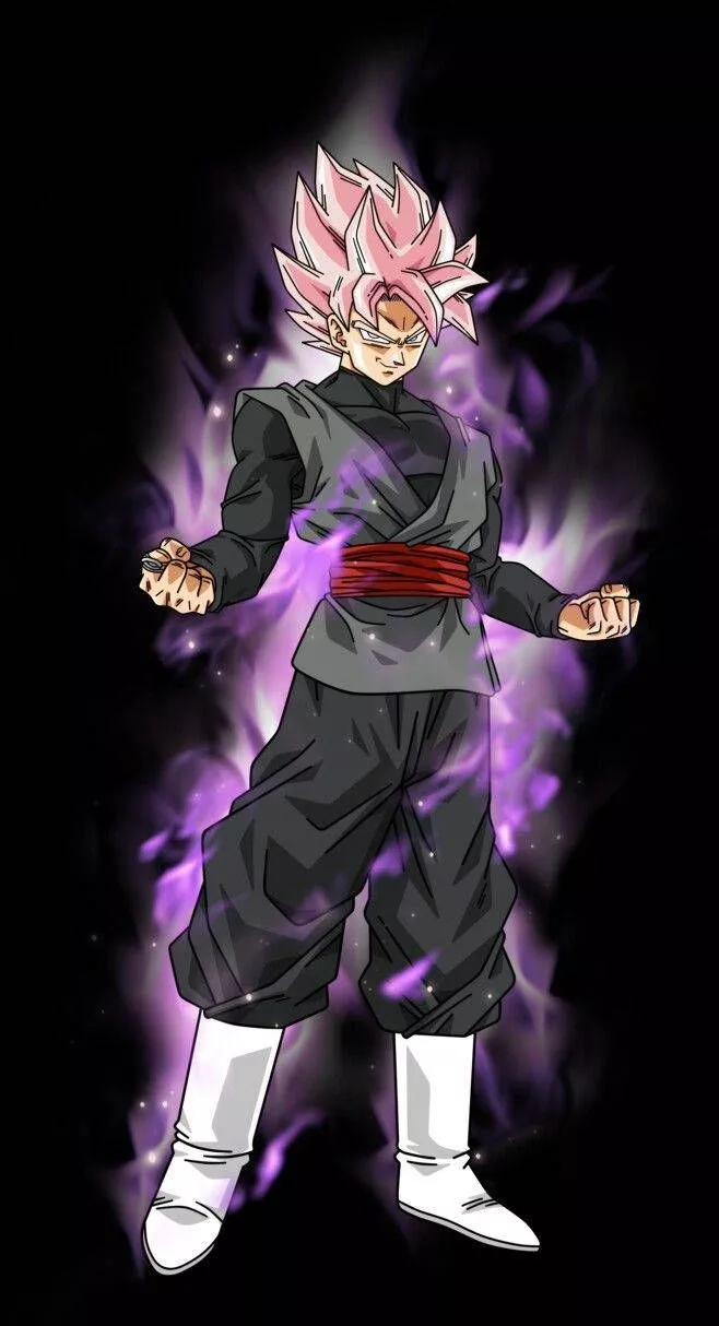 Saiyan Goku Black iPhone Background