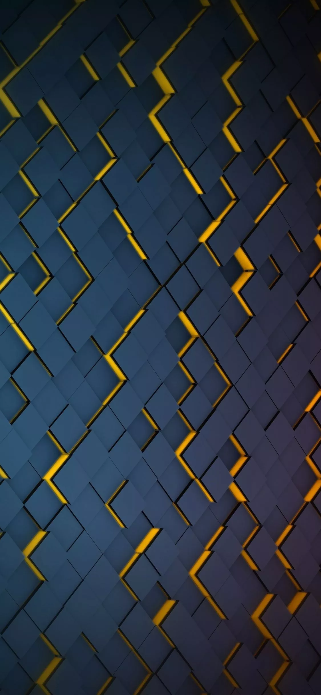 Download wallpaper 1125x2436 grid