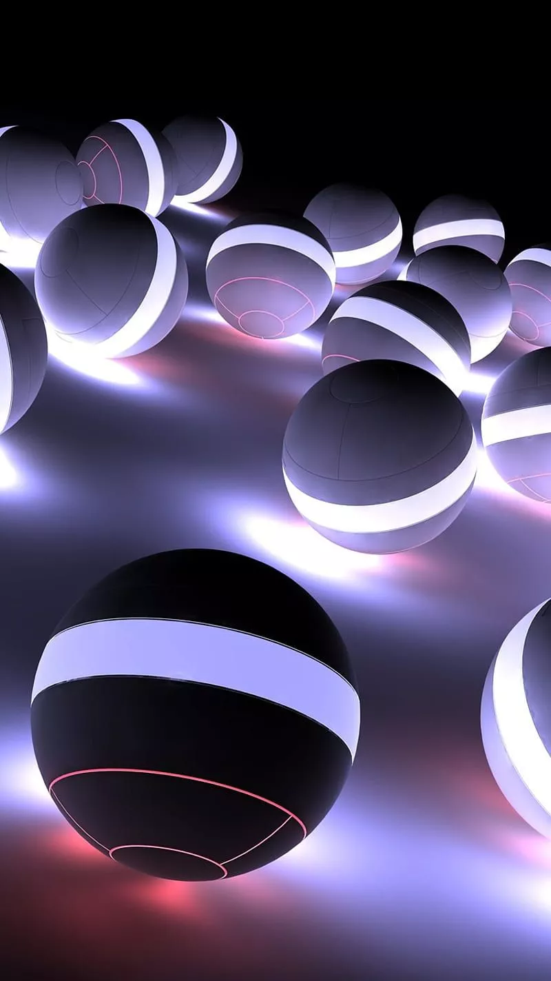 Glowing, ball, circle, clolour, dome