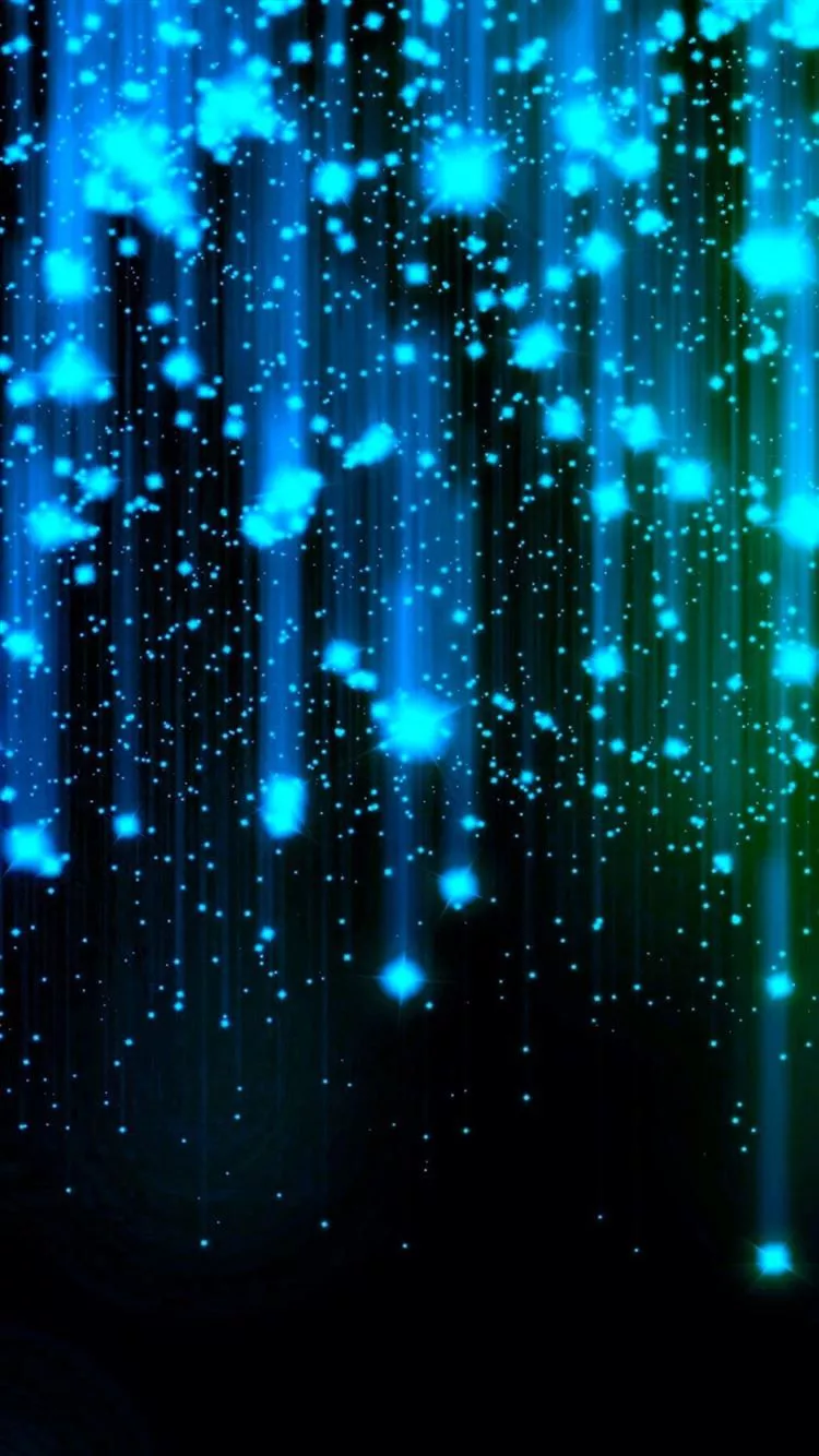 Dark Shiny Sparkle Tassels iPhone 8