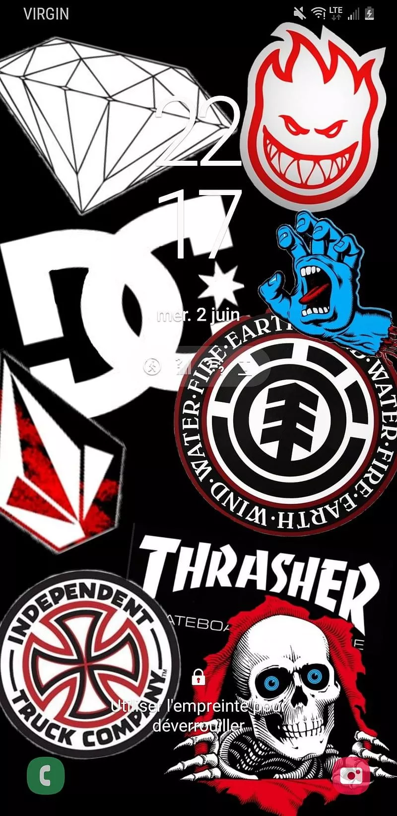 HD skateboard brands wallpaper