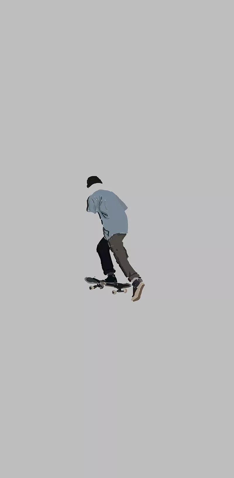 Skate, black, boy, skateboard