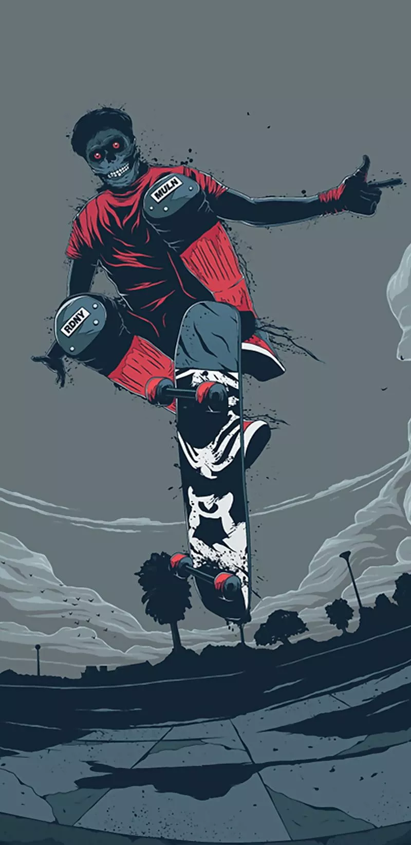 HD skateboard art wallpaper