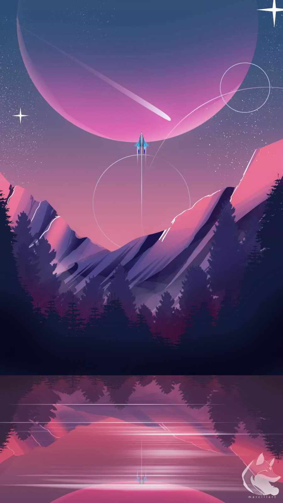 Space iPhone Wallpaper