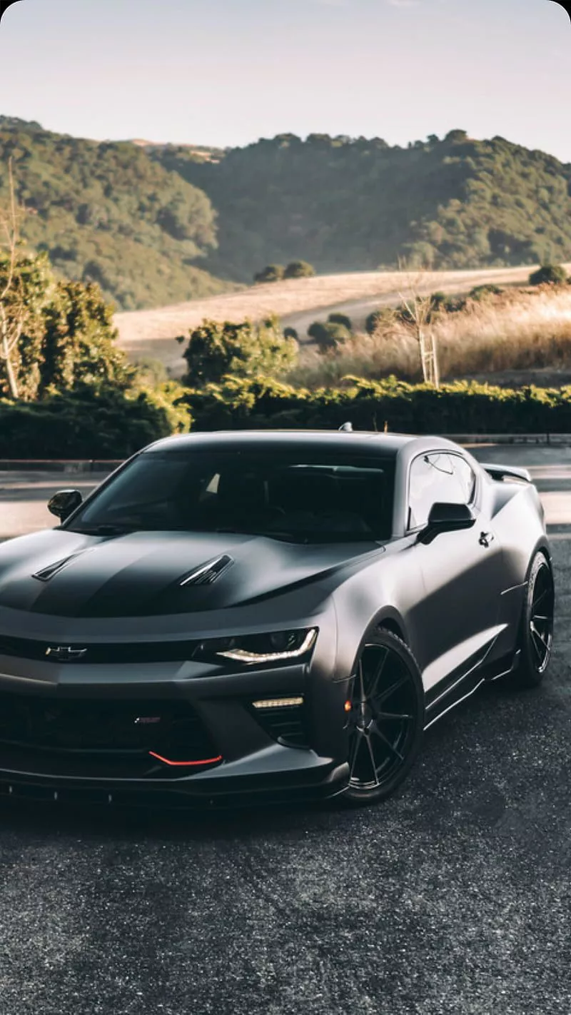 Camaro ZL1, chevrolet, black, car