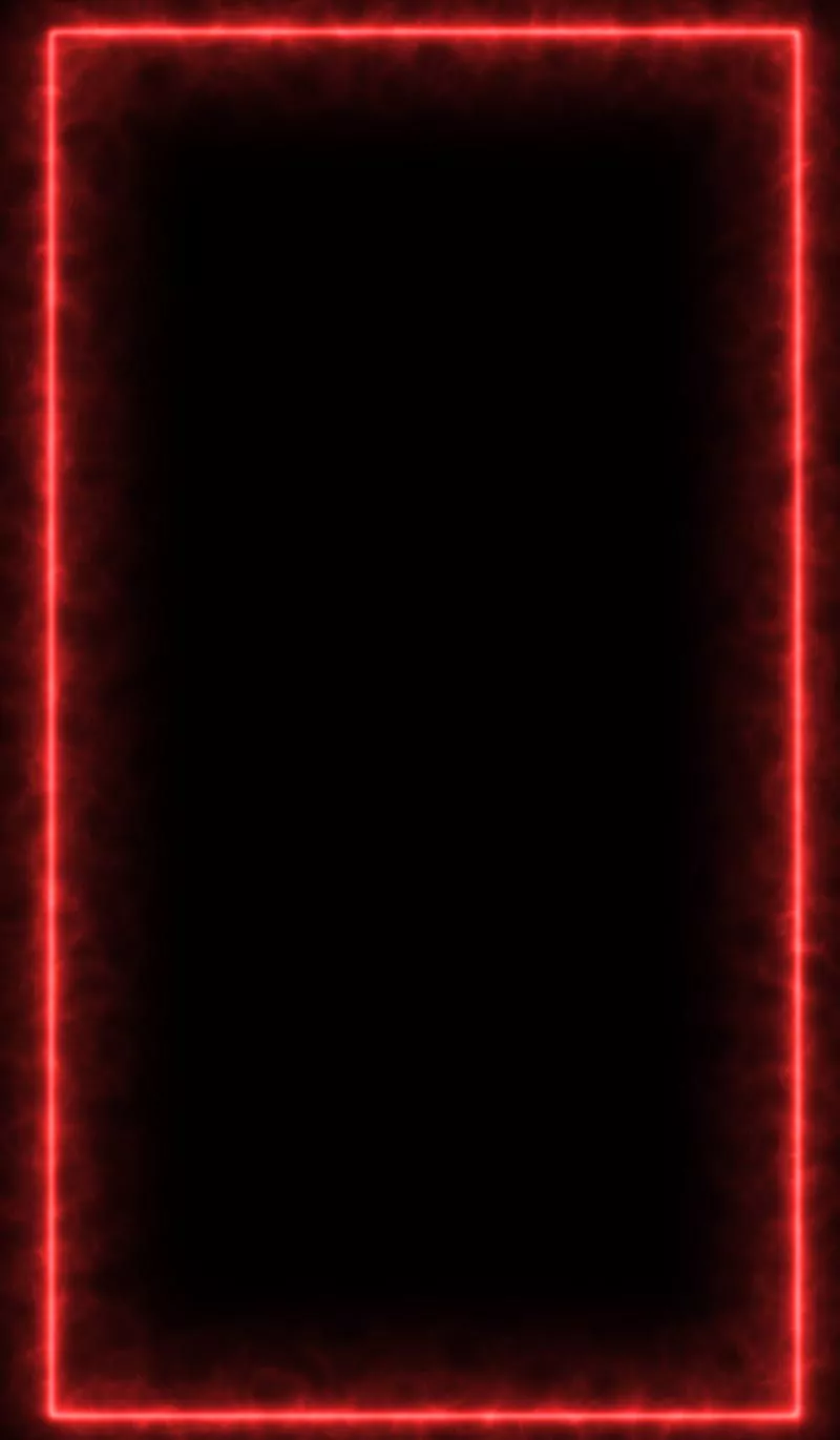 NEON FRAME, black, border, light