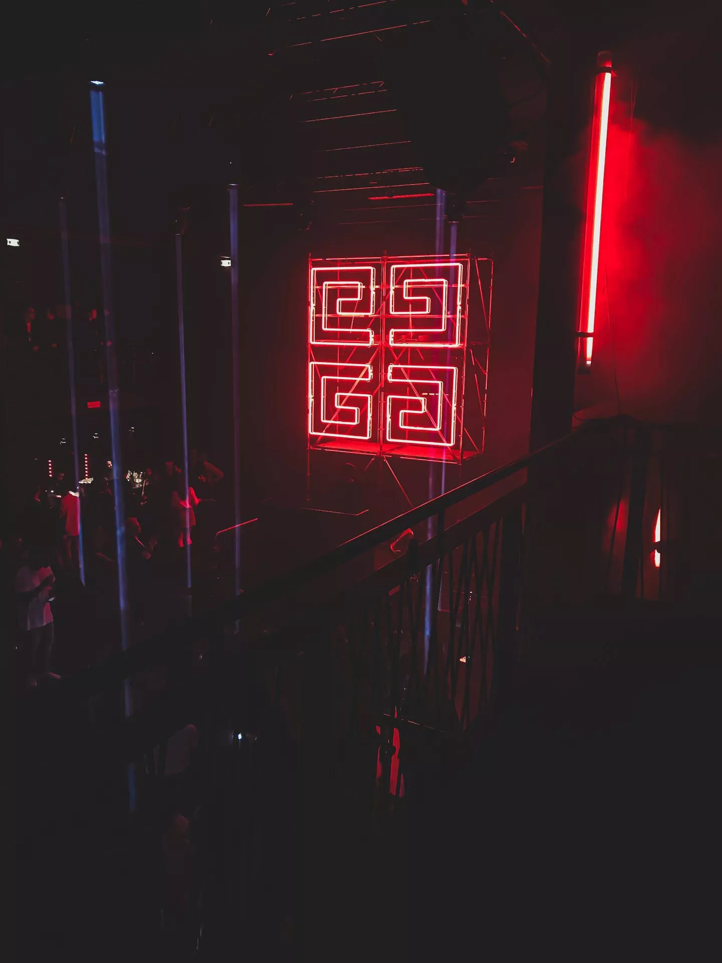 Red Neon Aesthetic iPhone Wallpaper