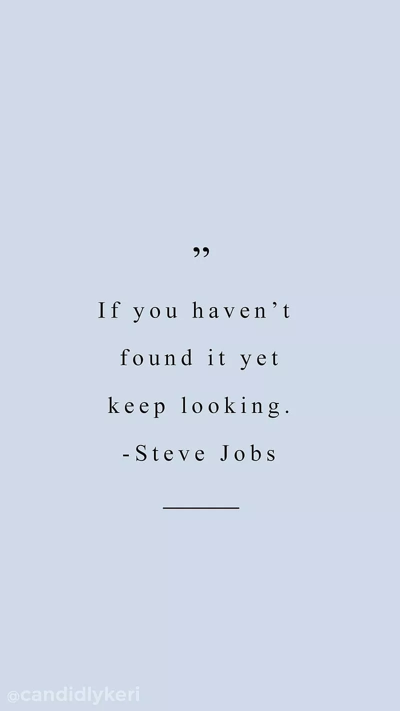 Aesthetic Quotes, Steve Jobs, written