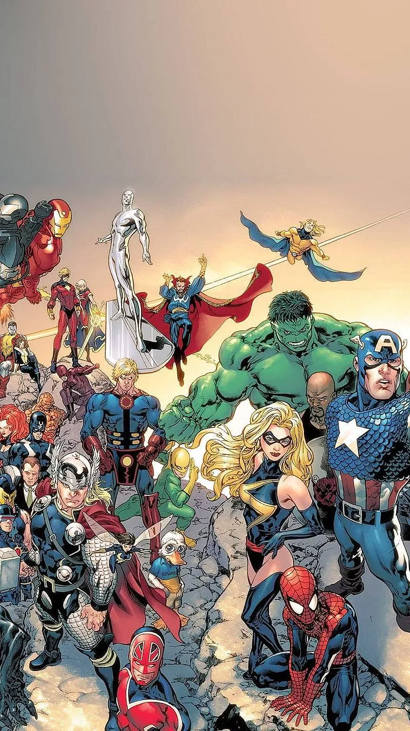 Marvel comic, hunter, legends, sunset