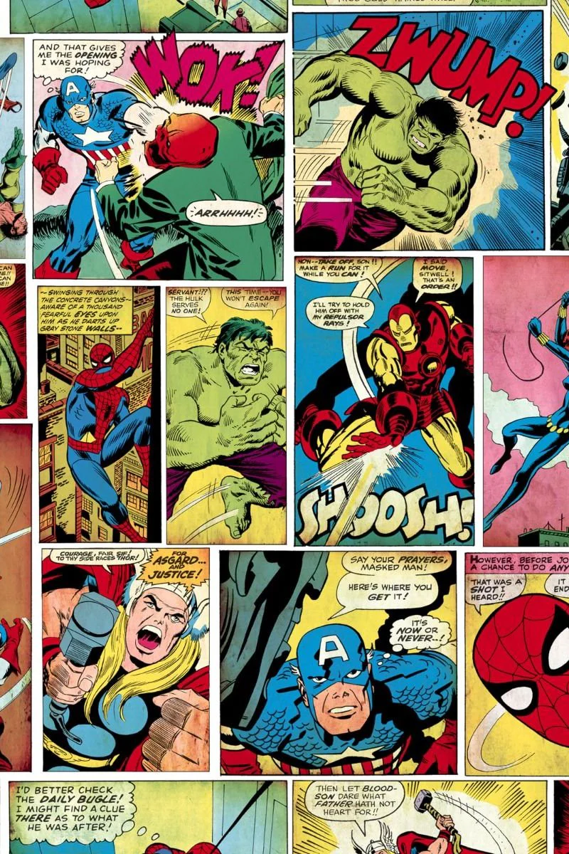 UK Marvel Bedroom Wallpaper Designs