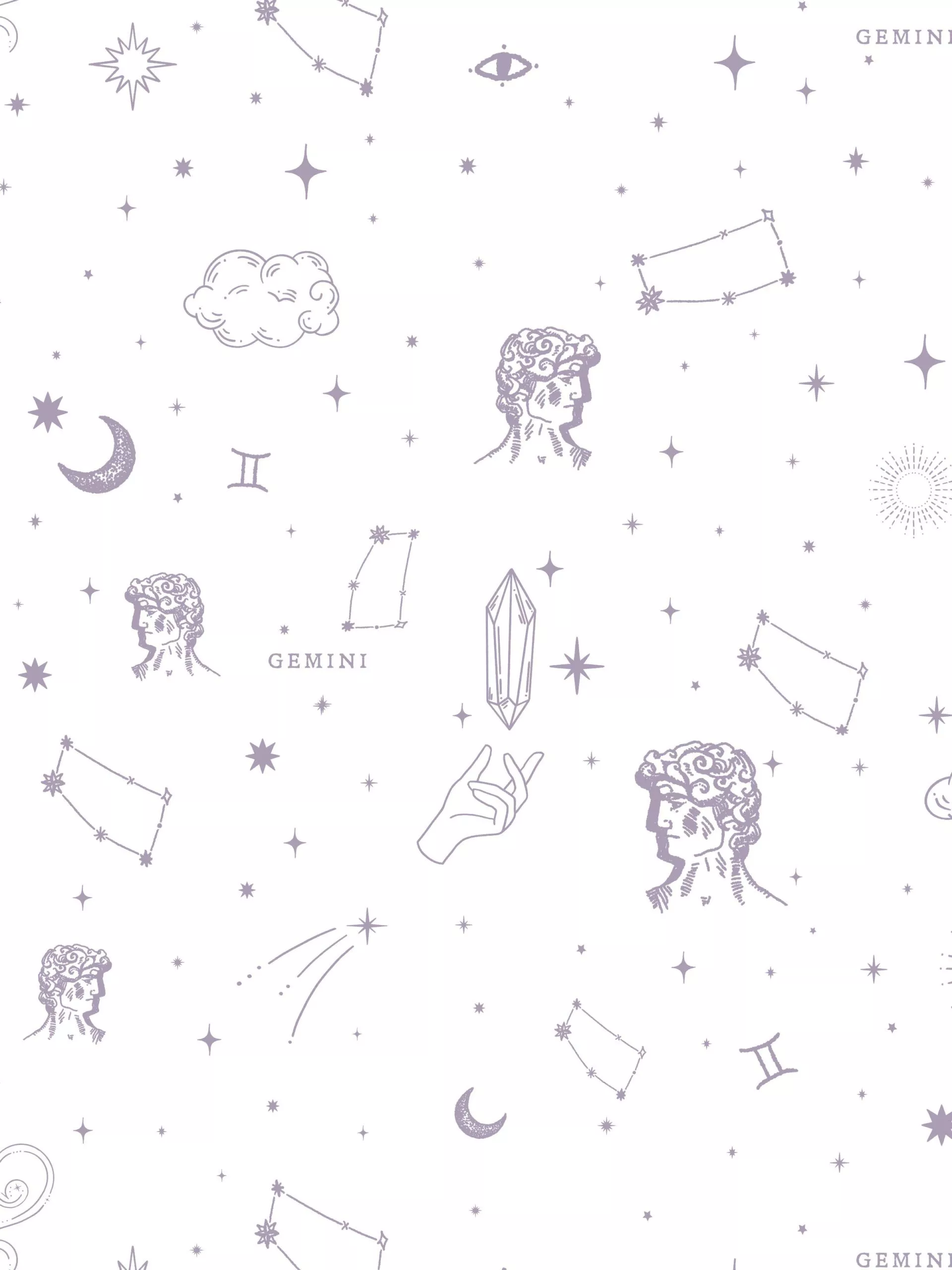 Gemini star sign wallpaper