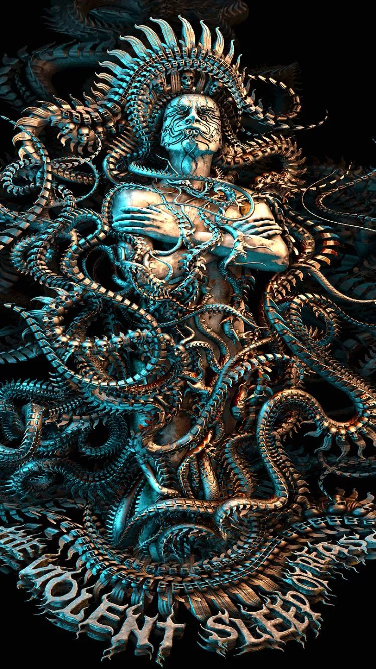 Mobile wallpaper: Music, Death Metal