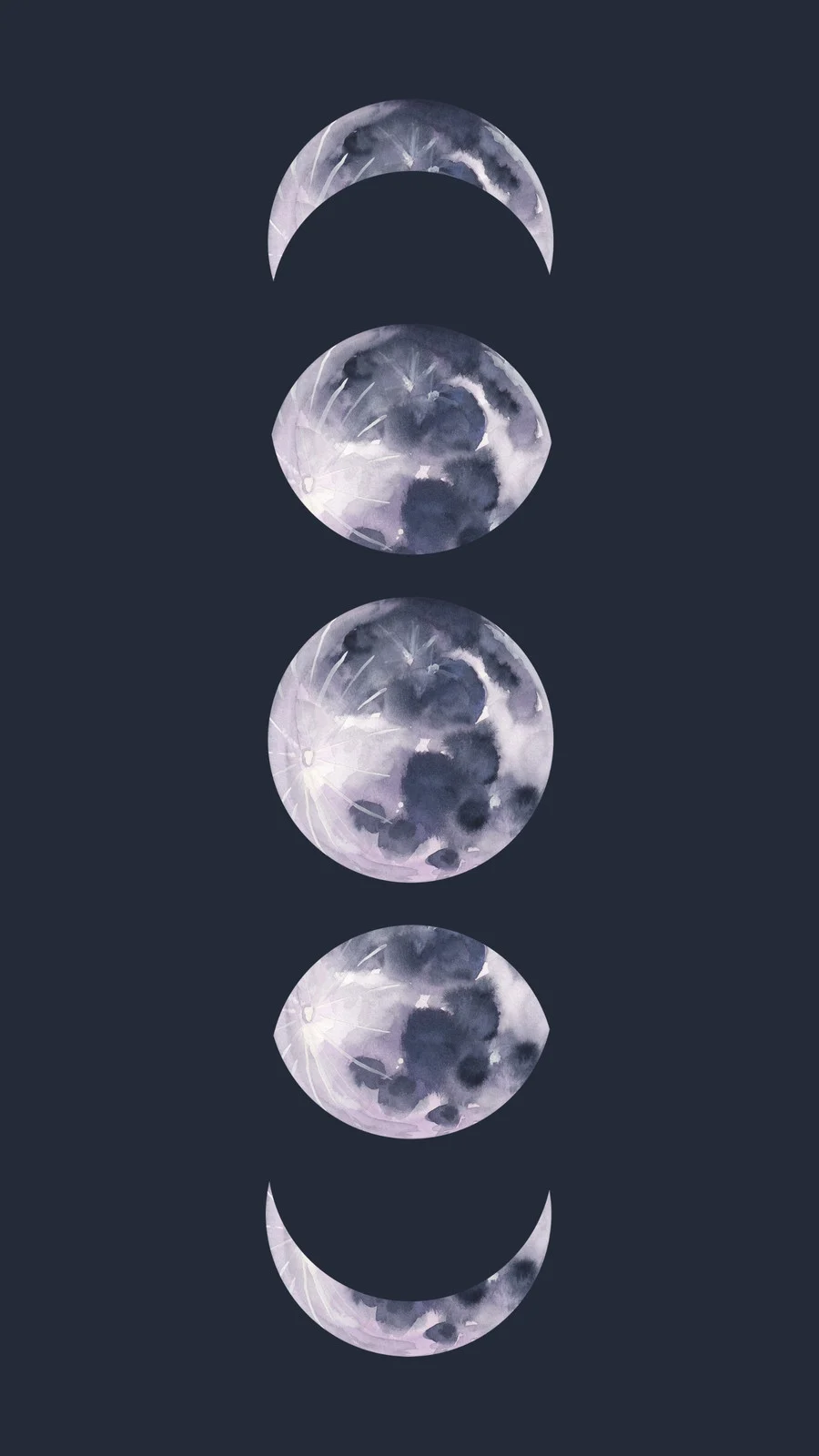 aesthetic moon wallpaper
