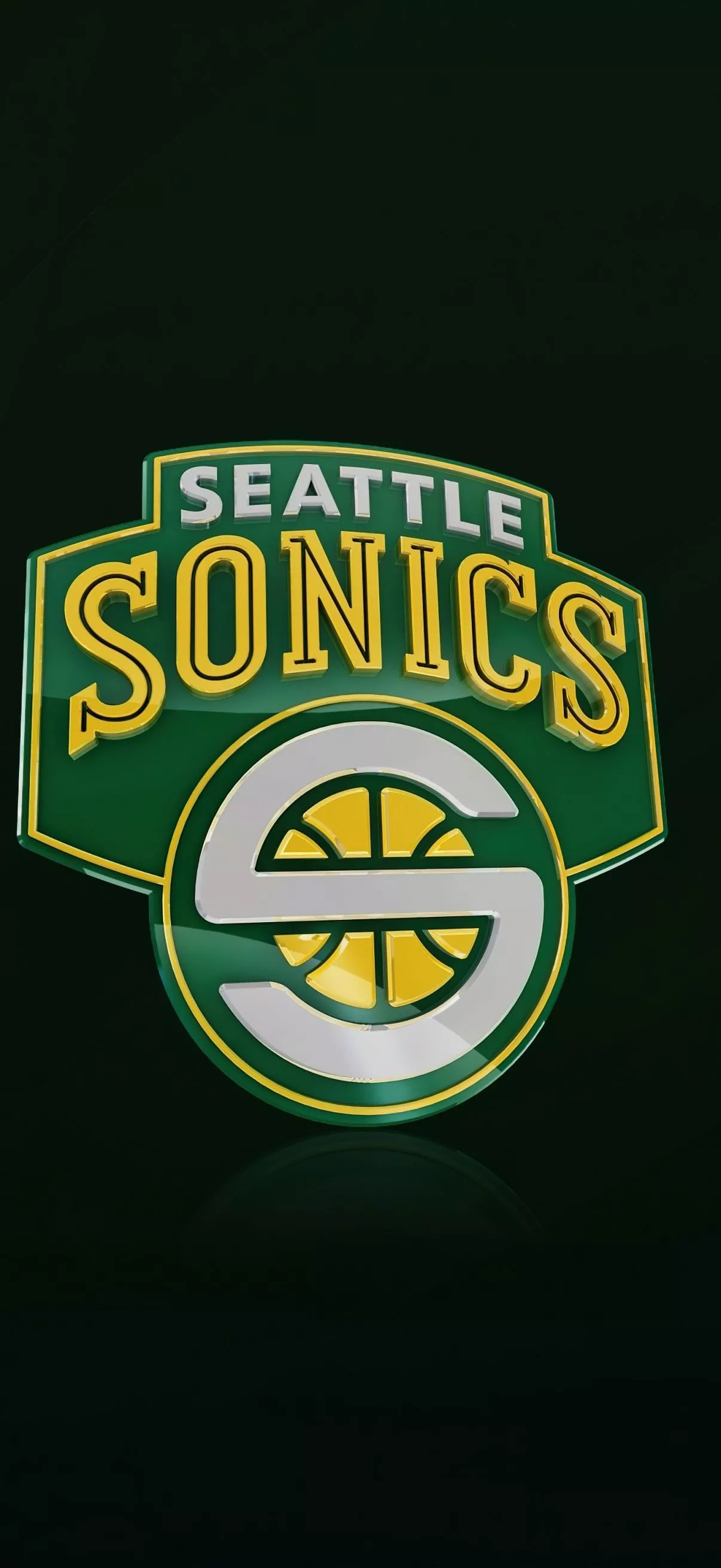 Seattle Supersonics Wallpaper 4K