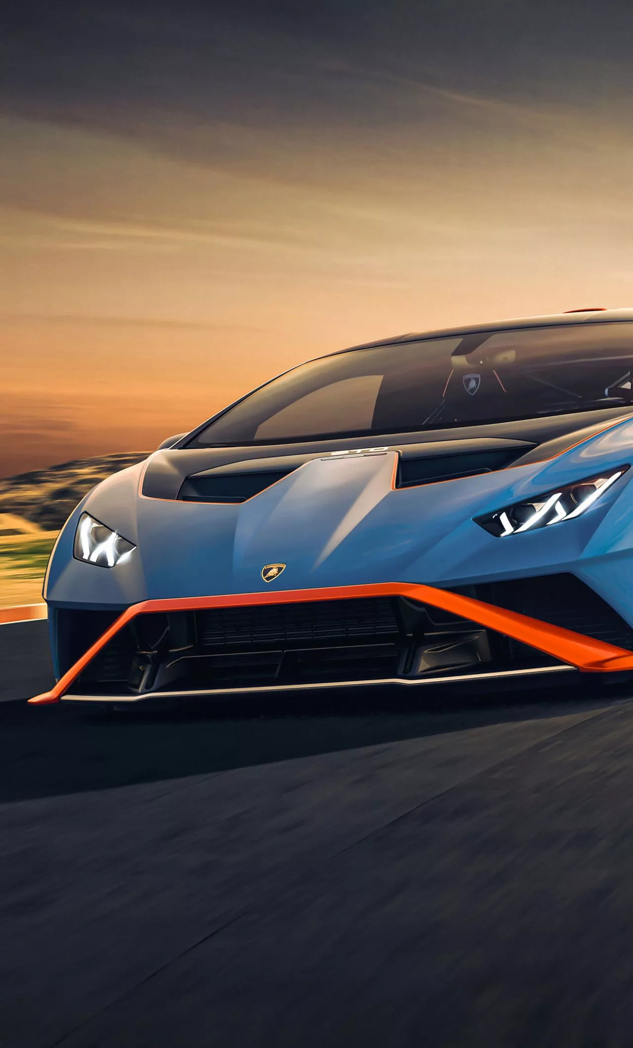 Download wallpaper 1280x2120 race track