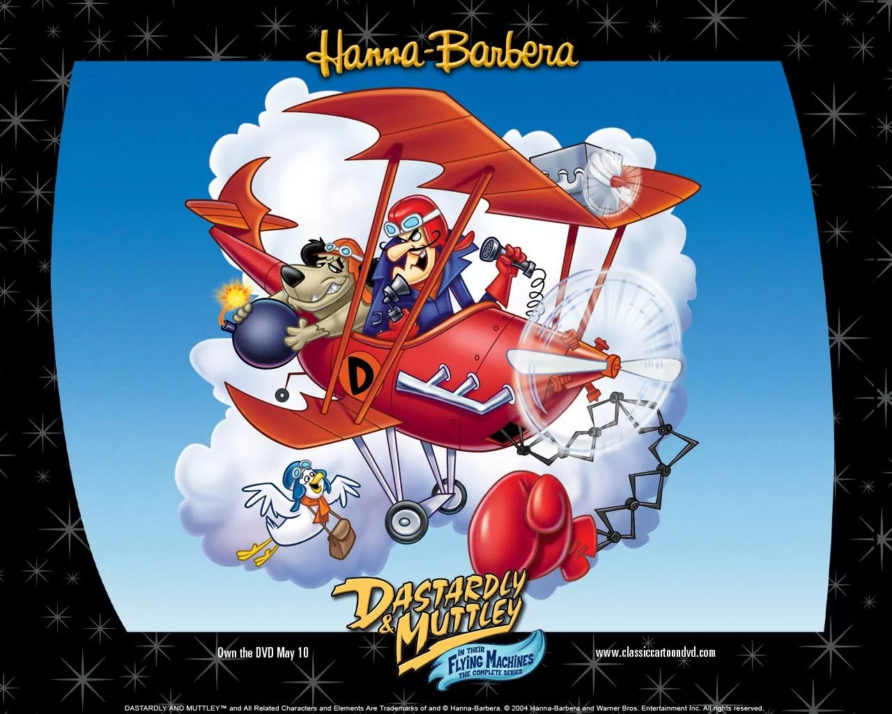 Dastardly And Muttley In Their Flying