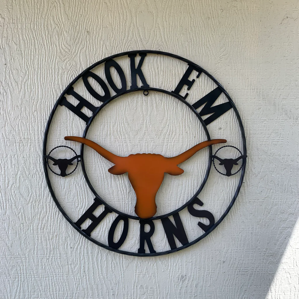 HOOKEM HORNS TEXAS LONGHORNS HOOK EM