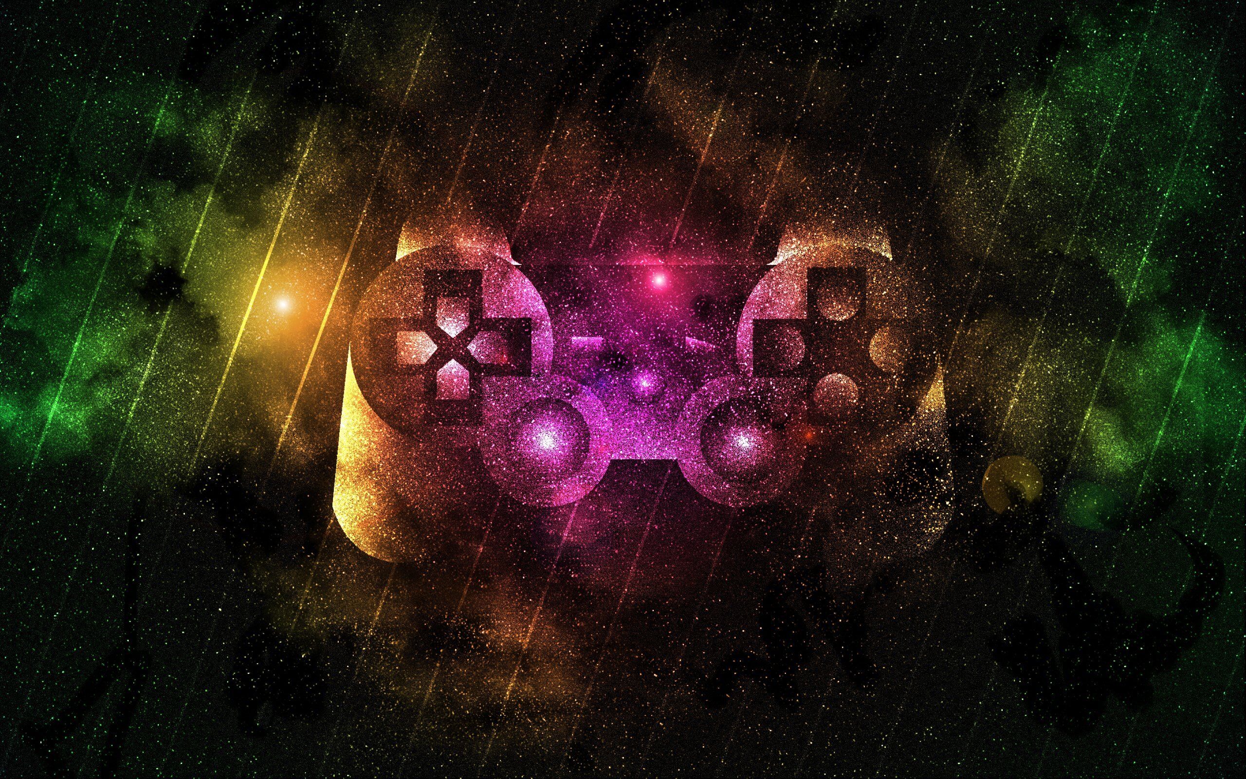 PS3 Controller Abstract 4K Wallpaper • GamePhD