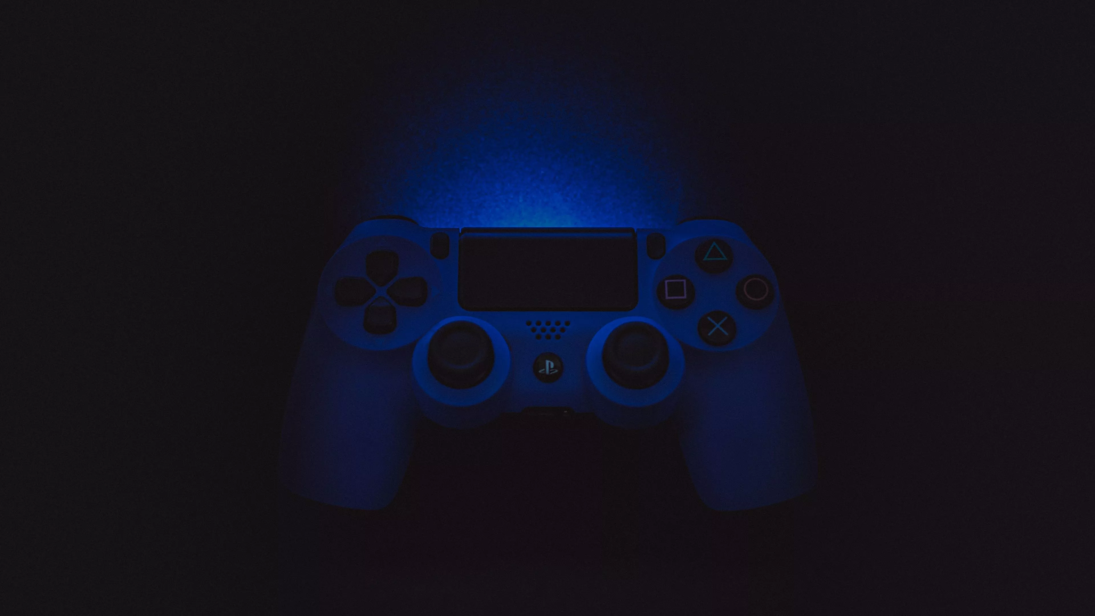 Sony DualShock 4 Wallpaper 4K, Black