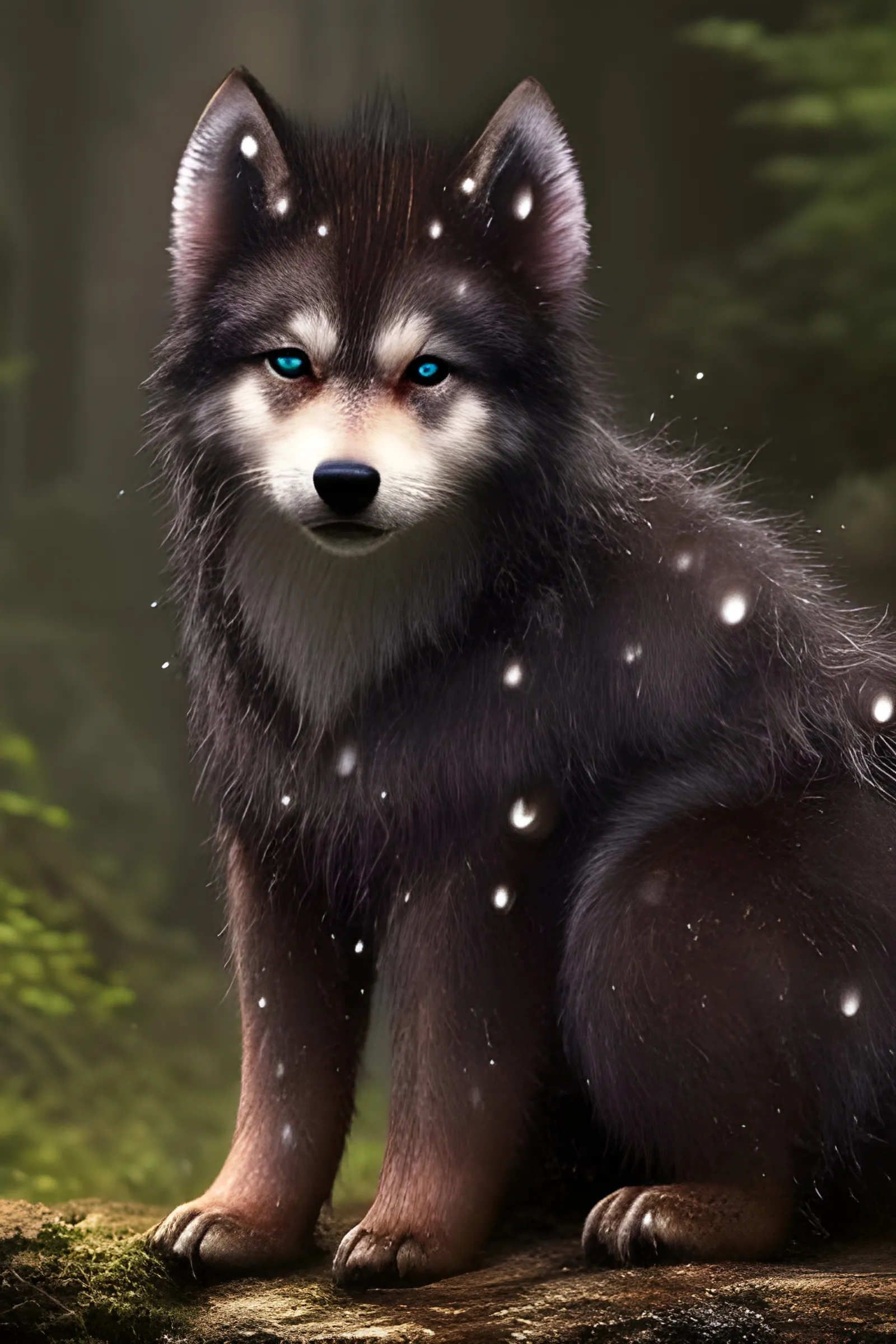 Baby Wolves! Wolves!