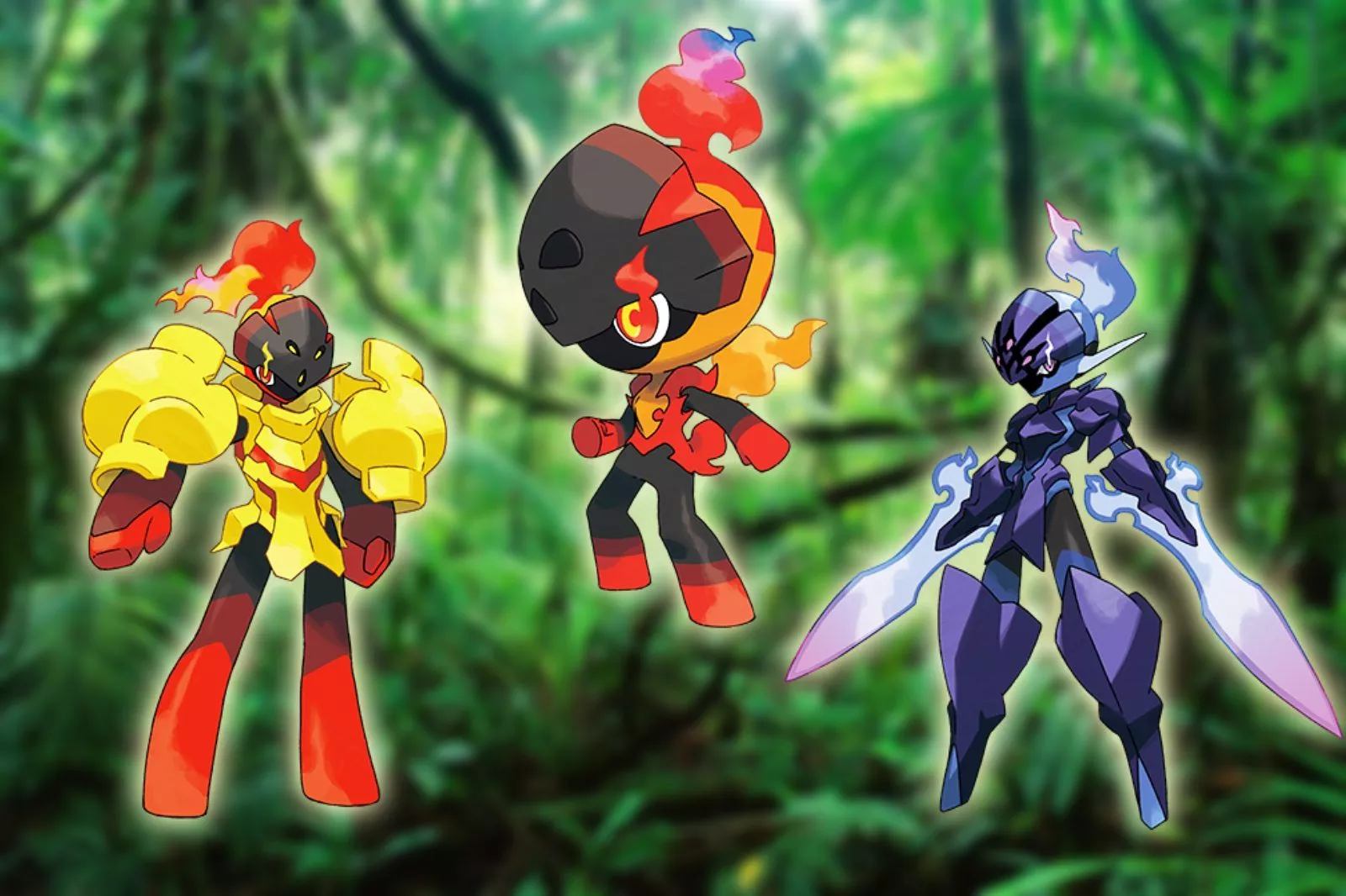 Armarouge or Ceruledge