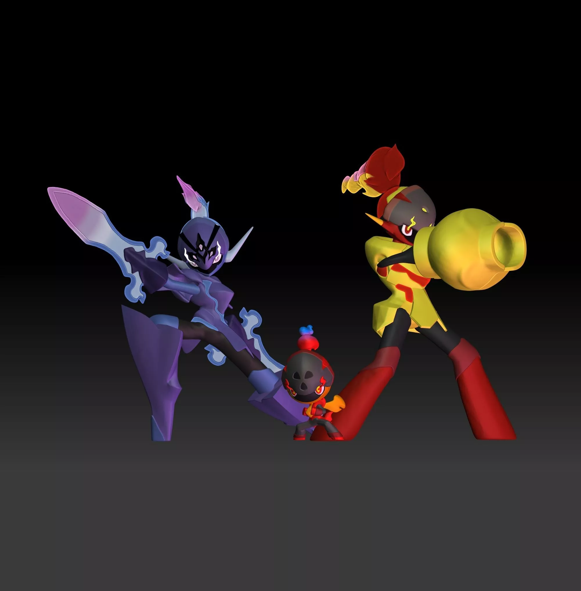 STL file Pokemon Charcadet Armarouge