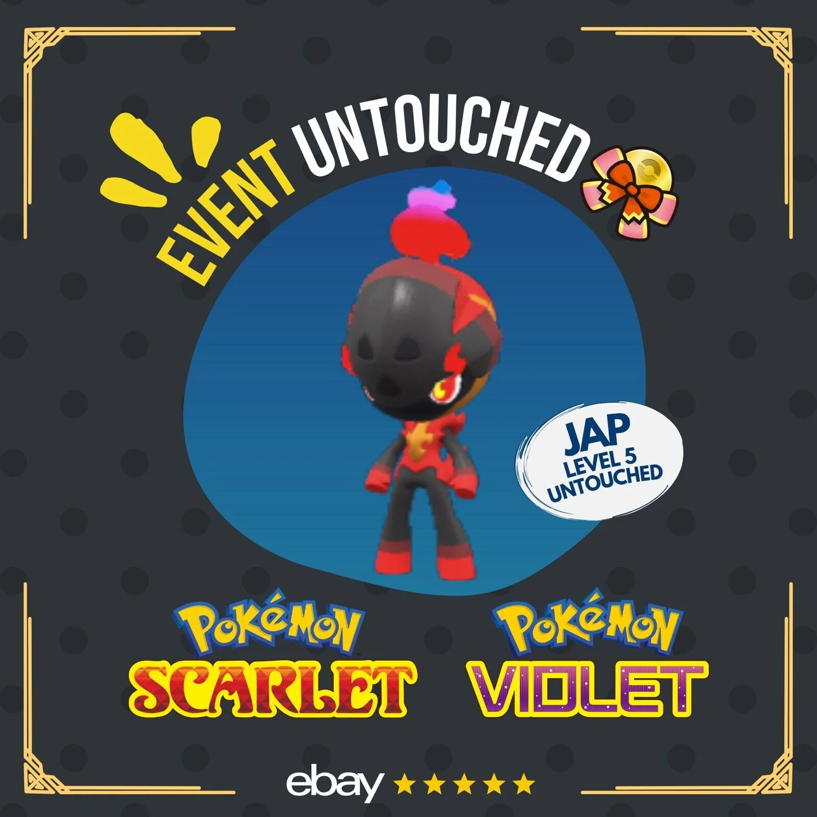 Charcadet Birthday Pokemon Center Event